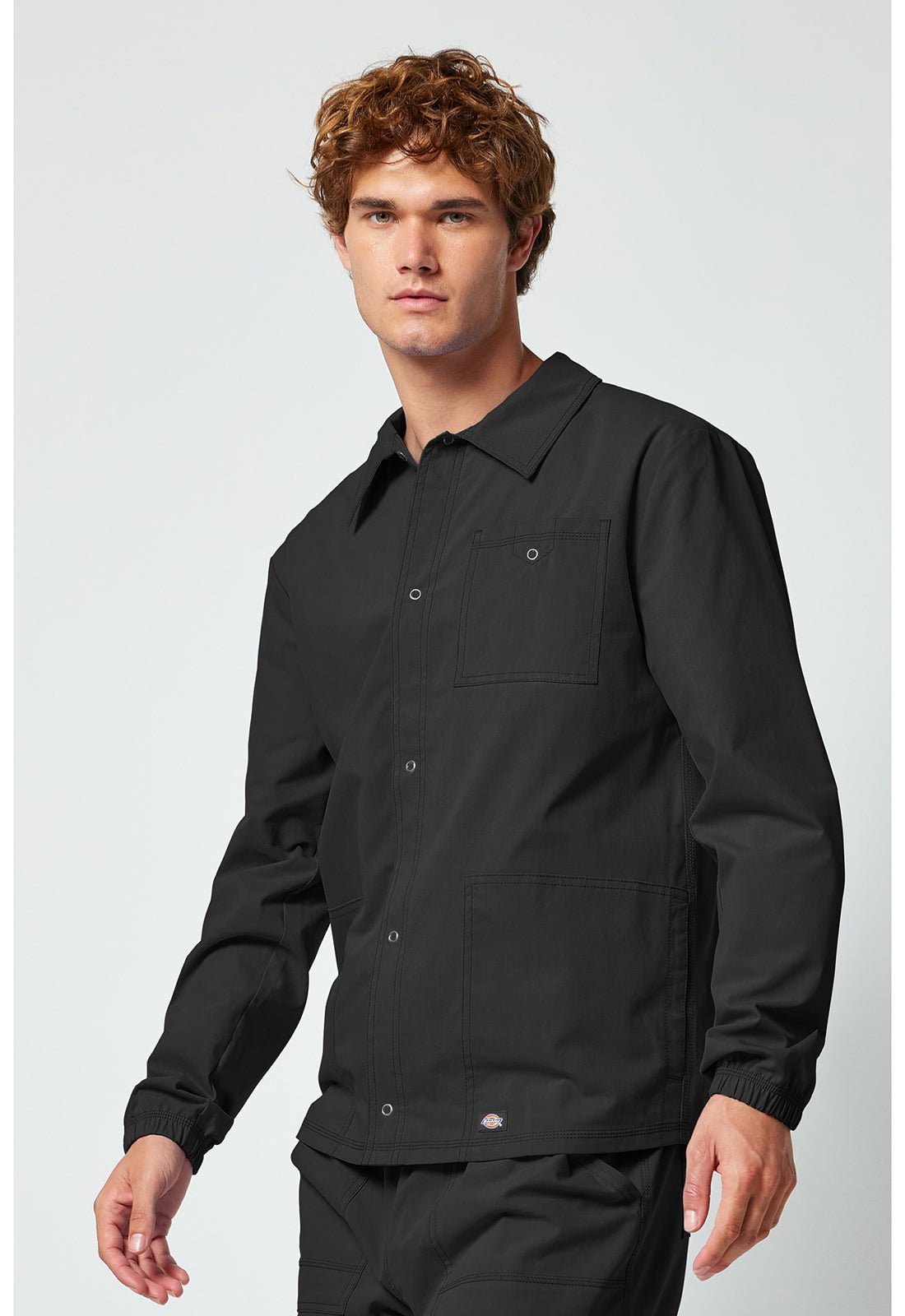 Men's Scrub Jacket | Dickies Forge Snap-Front | DK344 – Scrubs Select