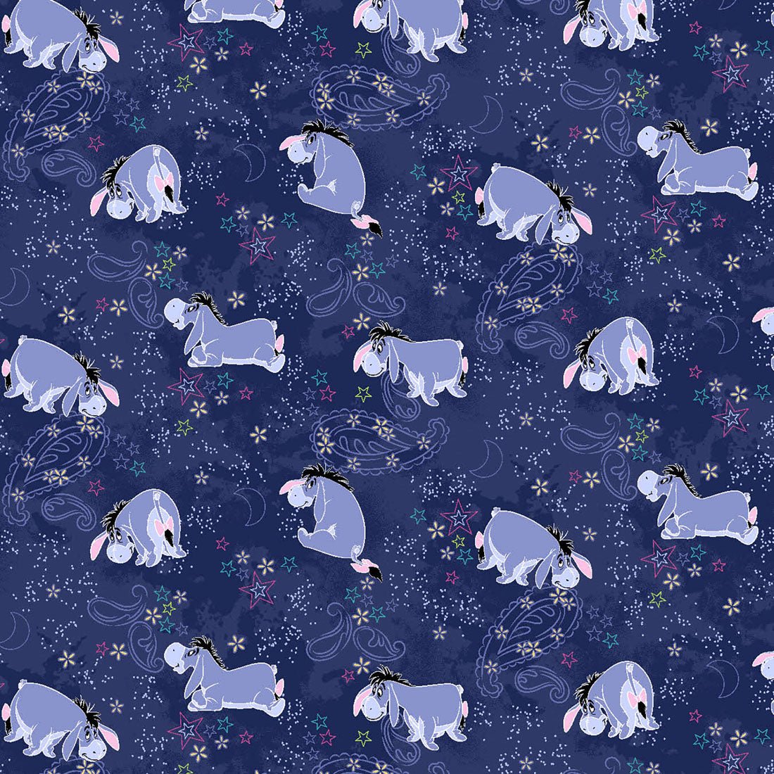 Eeyore Tooniforms Licensed Disney Winnie The Pooh V Neck Scrub Top TF796 PHYT - Scrubs Select