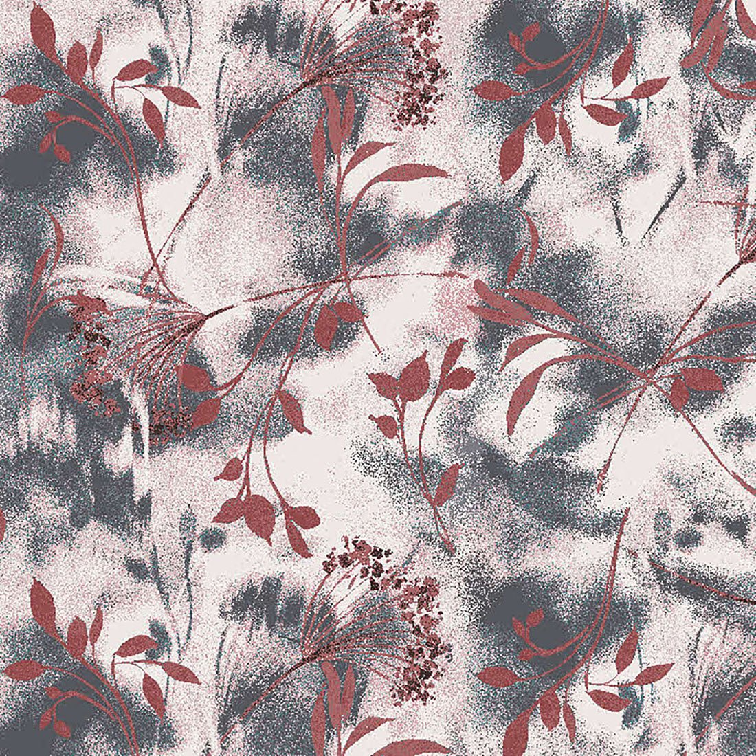 Floating Botanical Healing Hands Journey Print Scrub V Neck Top HH912 FLAB - Scrubs Select