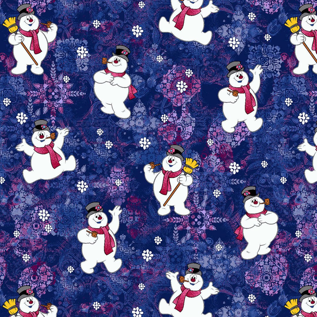 Frosty Snowman Tooniforms Licensed V Neck Scrub Top TF796 FRYT - Scrubs Select