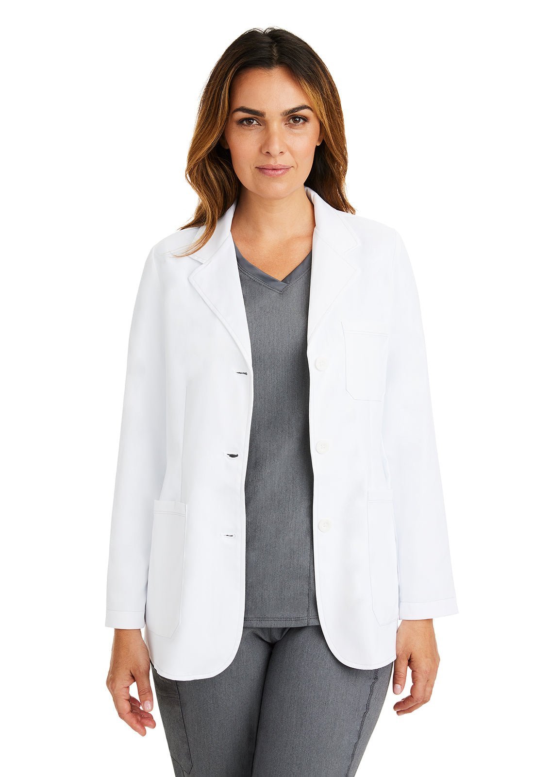 Healing Hands Flo Consulation 29" Lab Coat 5160T - Scrubs Select