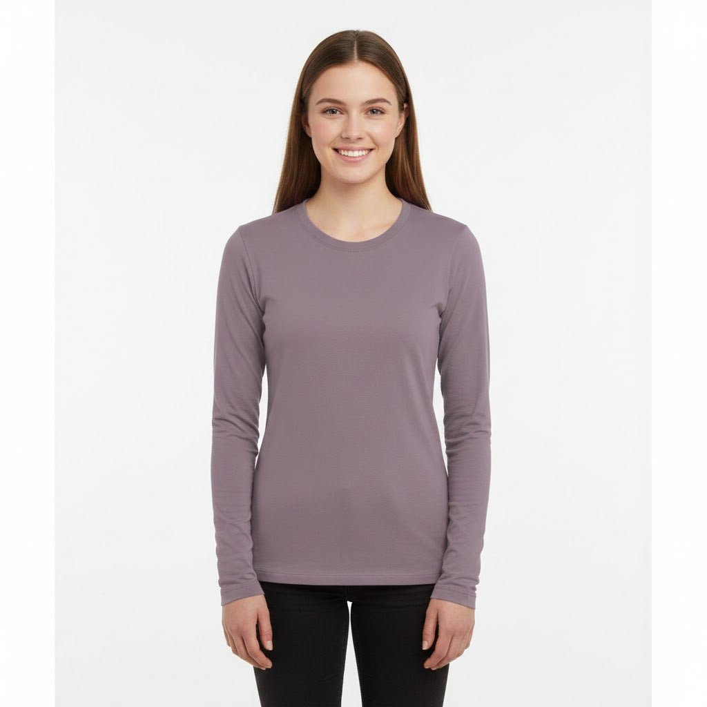 Healing Hands Knits Scrubs Melissa Long Sleeve Knit Tee Underscrubs 5047 - Scrubs Select
