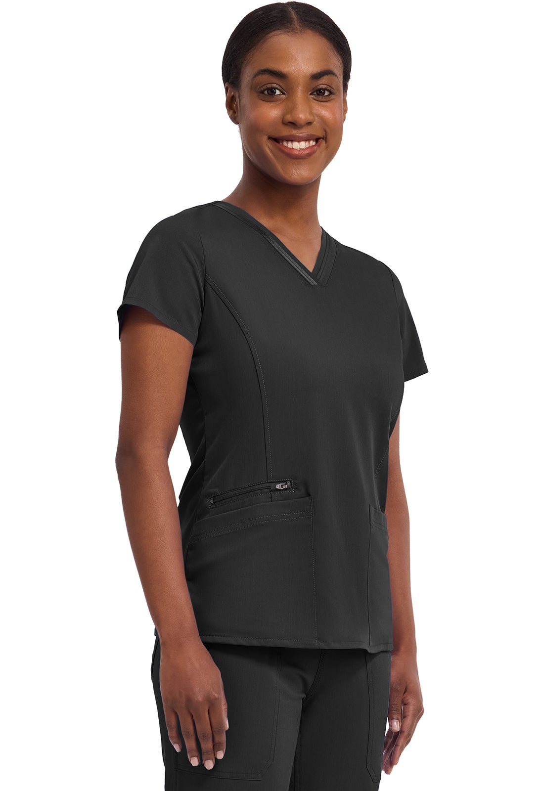 Healing Hands Purple Label Scrubs Jasmine V Neck Top 2278 - Scrubs Select
