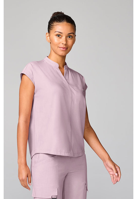 Healing Hands Quest Scrubs Blythe Mandarin Color Top HH757 - Scrubs Select