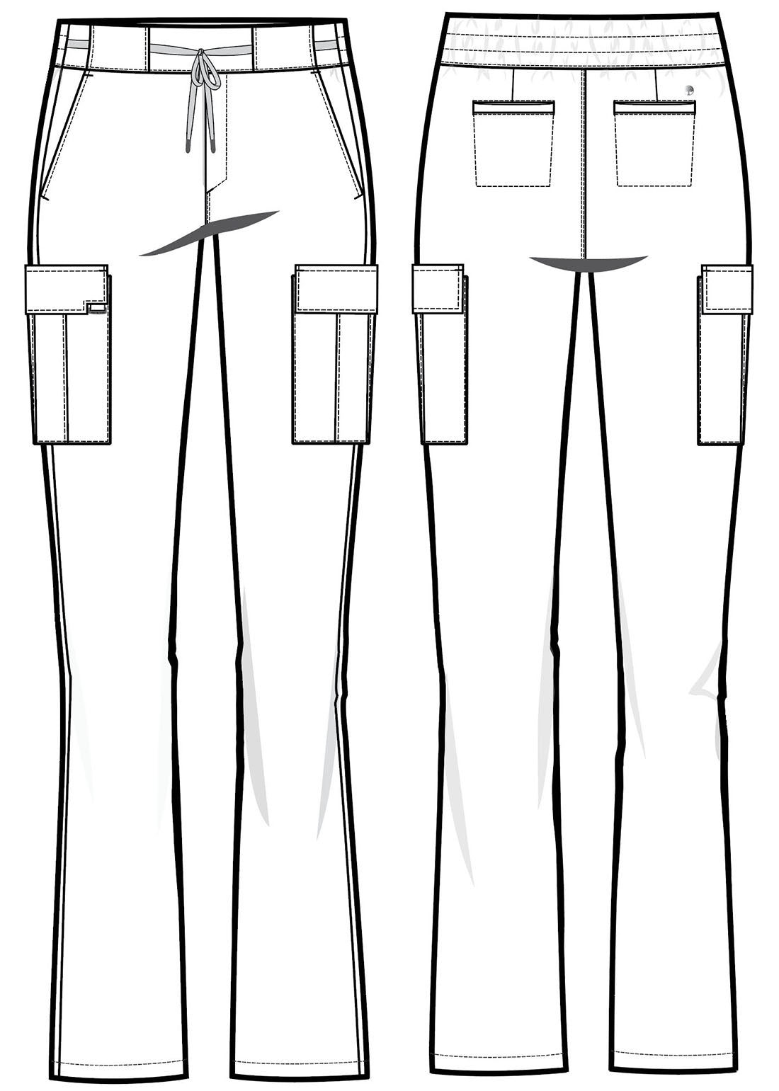 Healing Hands Quest Scrubs Flare Leg Pant HH150 - Scrubs Select