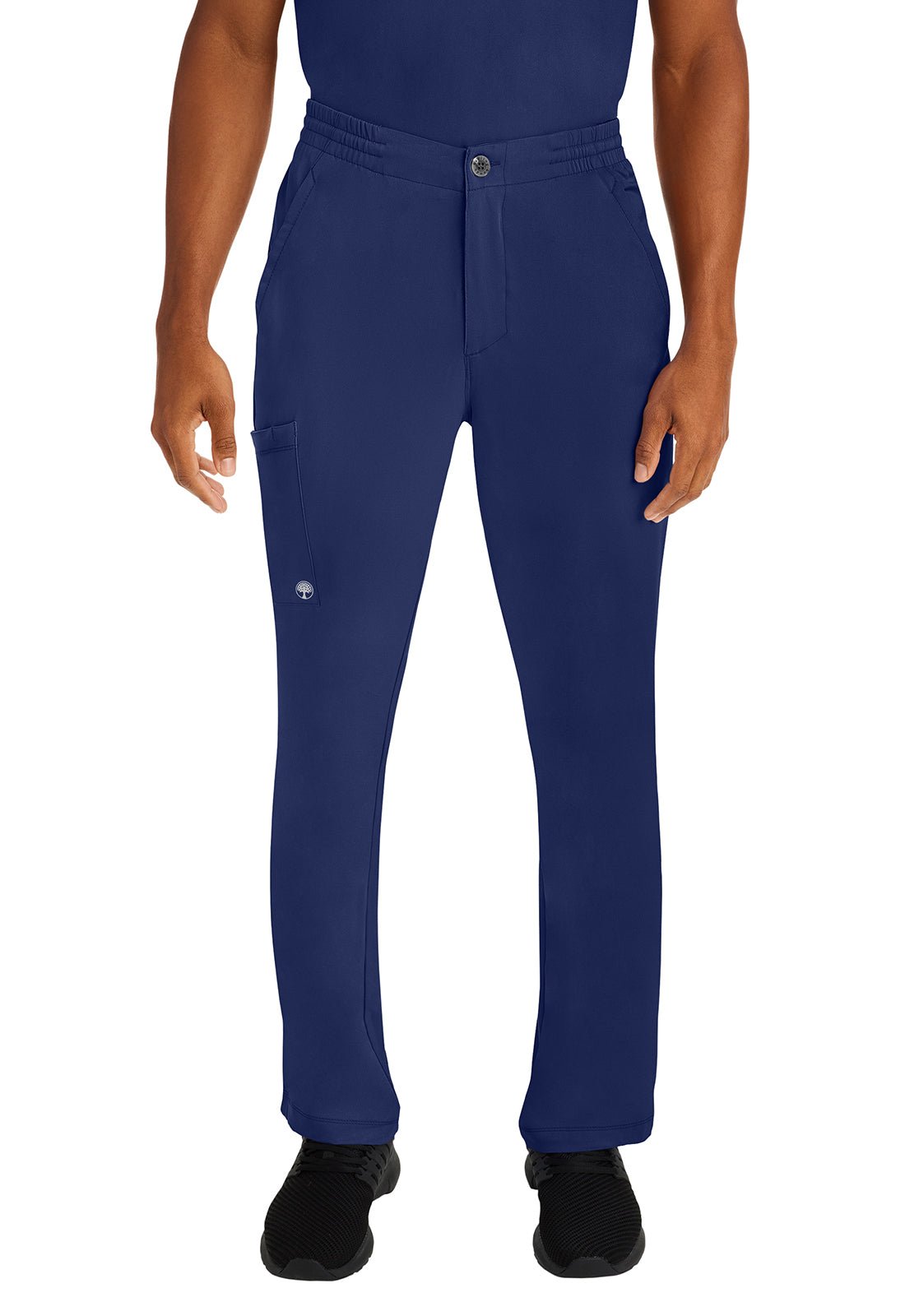 Healing Hands Works Men's Scrub Slim Pant 9590 in Black, Navy, Royal, Pewter - Scrubs Select