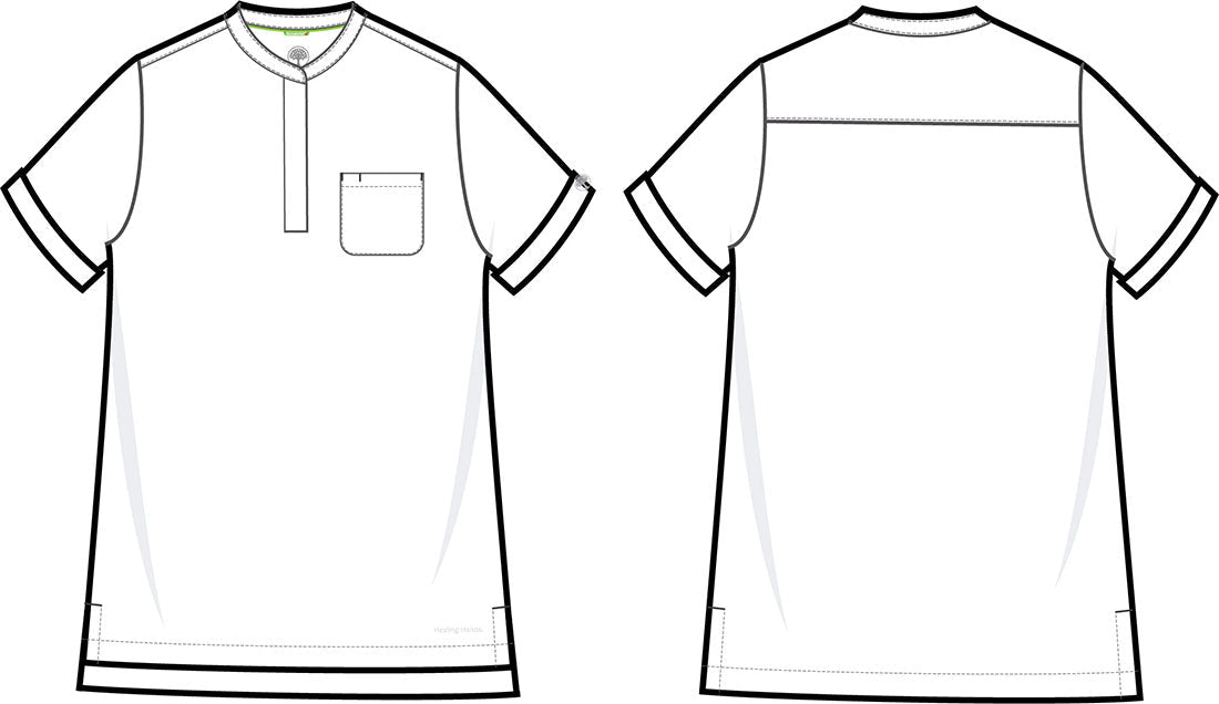 Healing Hands Works Scrubs Macy V Neck Top HH650 - Scrubs Select