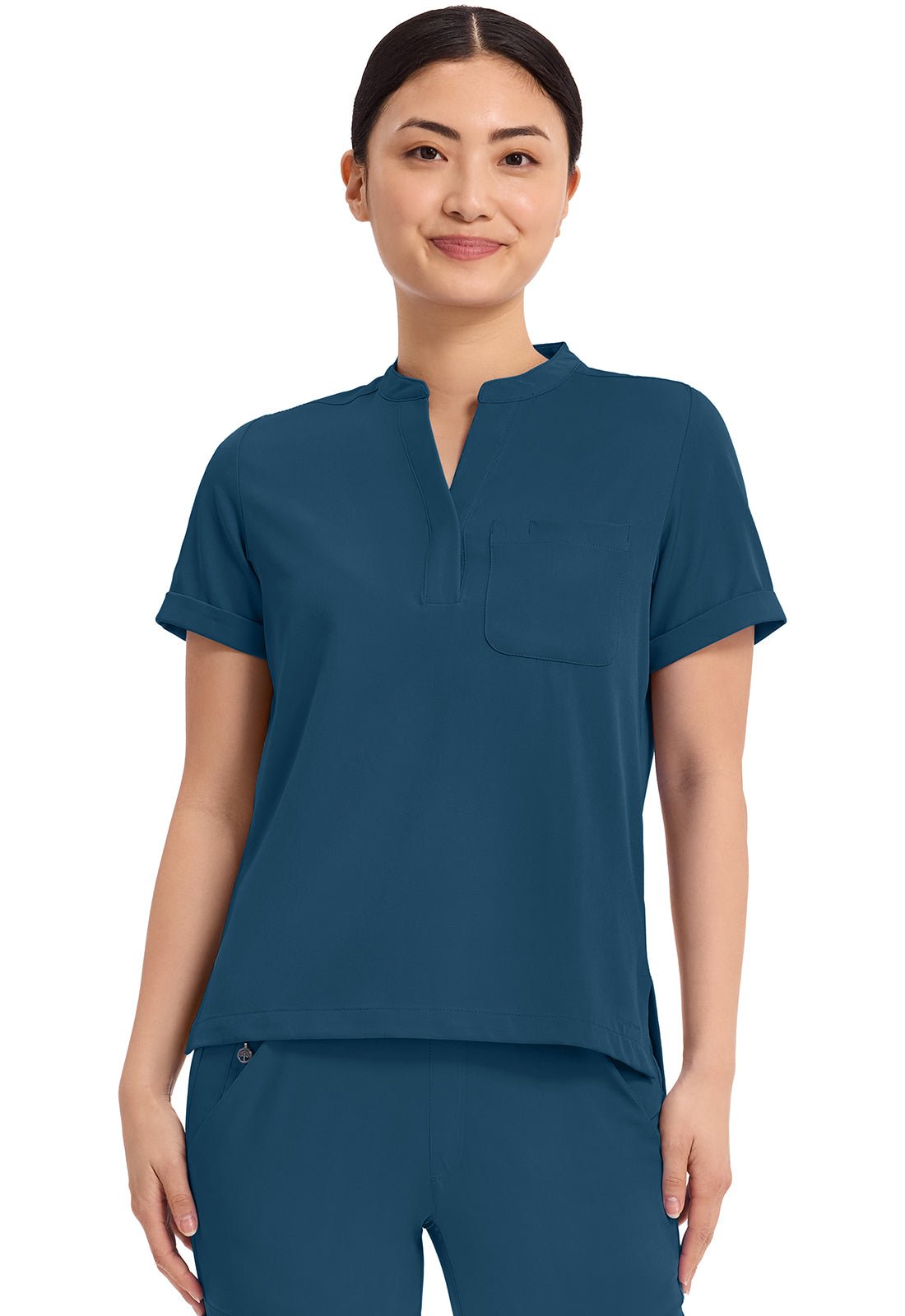 Healing Hands Works Scrubs Macy V Neck Top HH650 - Scrubs Select