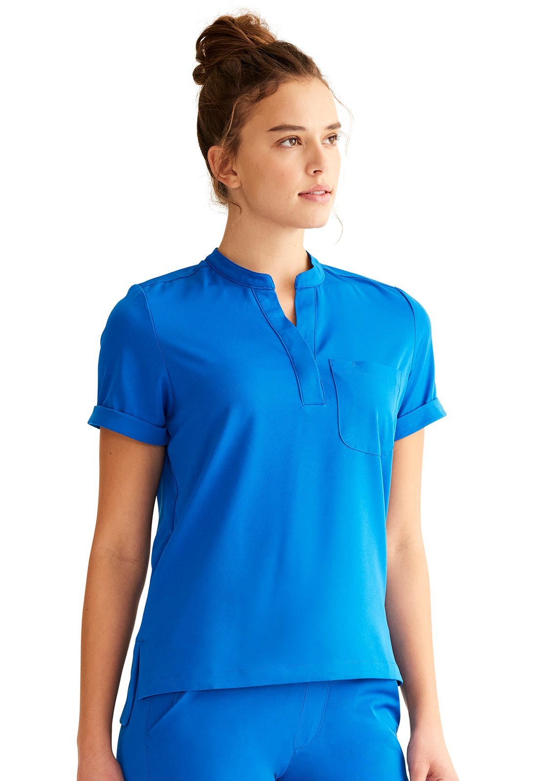 Healing Hands Works Scrubs Macy V Neck Top HH650 - Scrubs Select