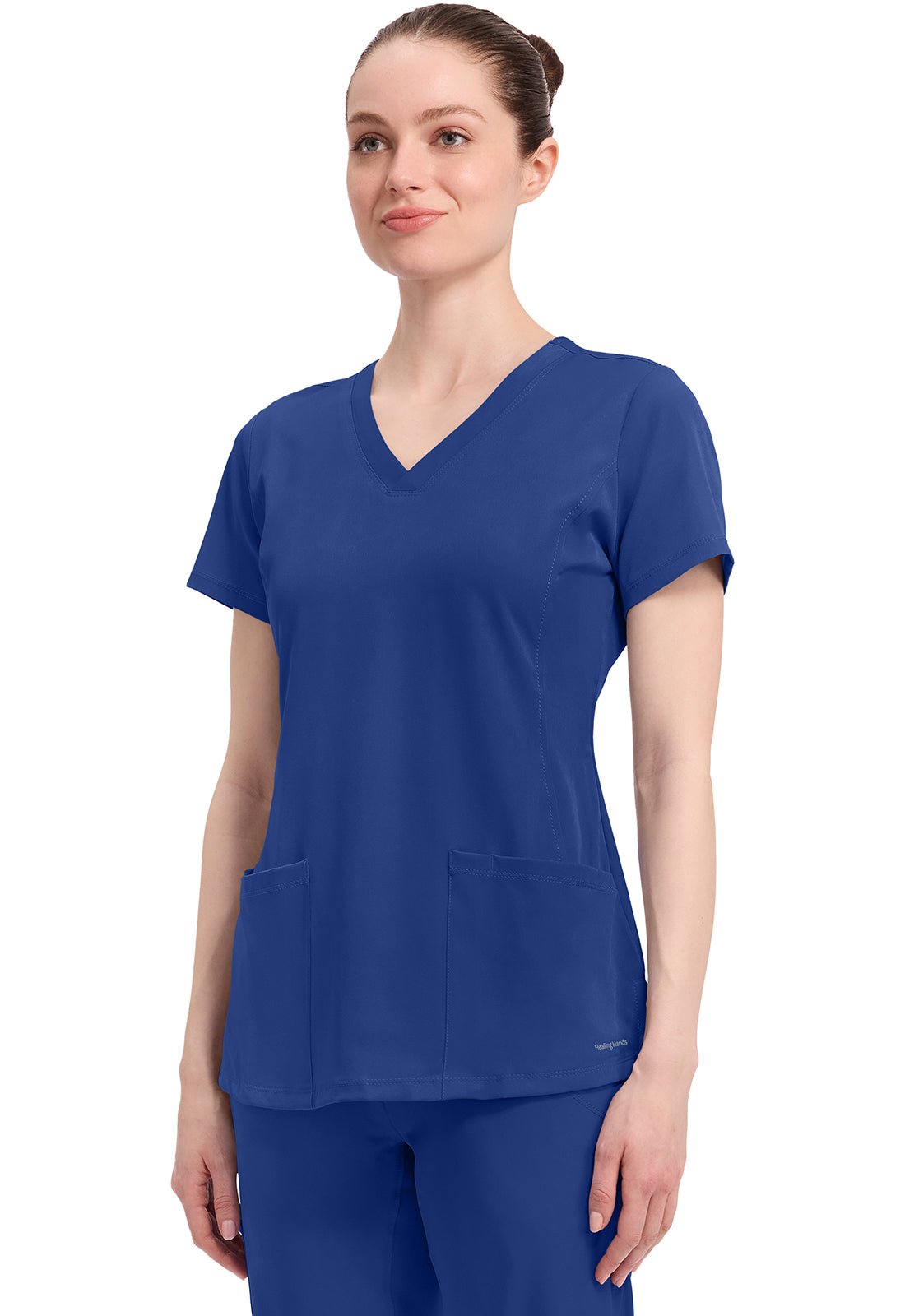 Healing Hands Works Scrubs Monica V Neck Top 2500 - Scrubs Select
