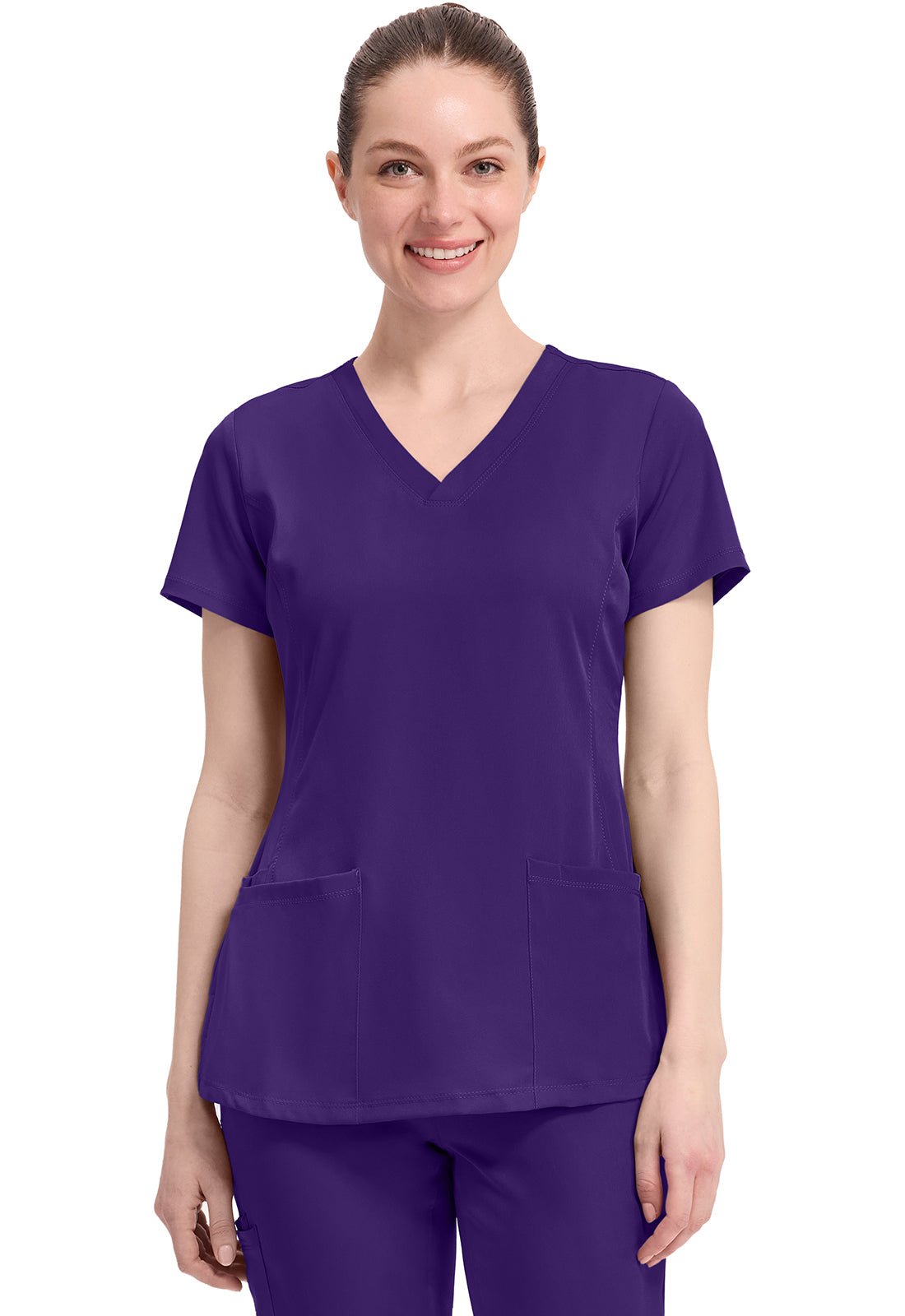 Healing Hands Works Scrubs Monica V Neck Top 2500 - Scrubs Select