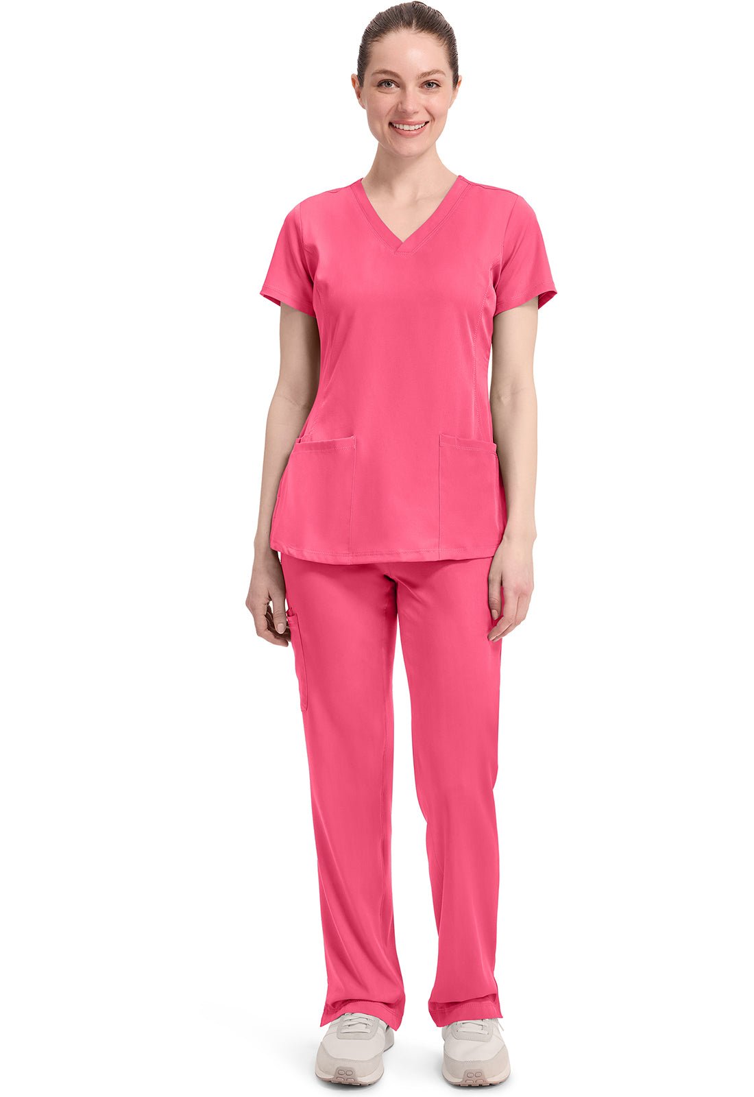 Healing Hands Works Scrubs Monica V Neck Top 2500 - Scrubs Select