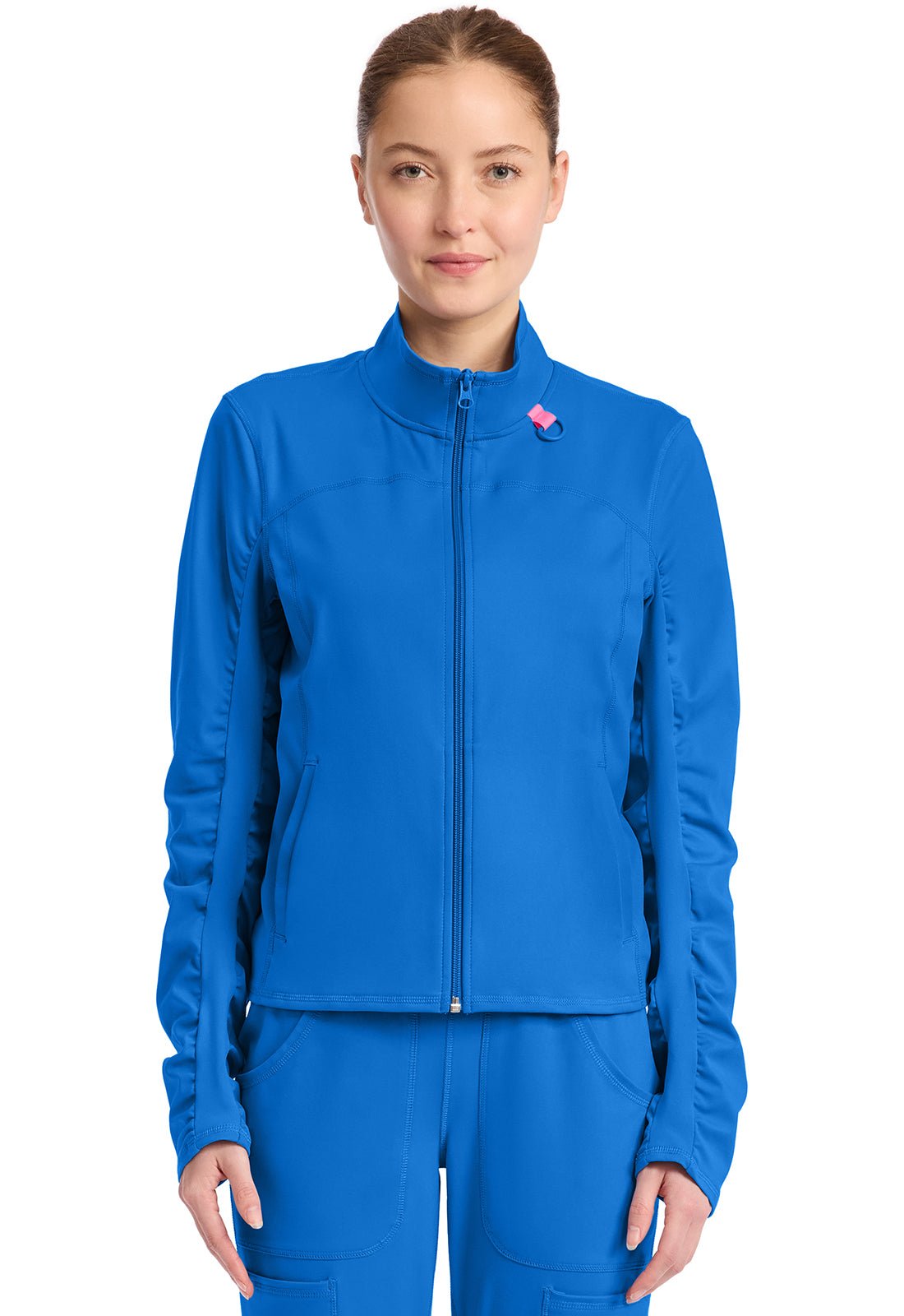 Med Couture Amp Knit Scrubs Warm Up Jacket MC350 - Scrubs Select
