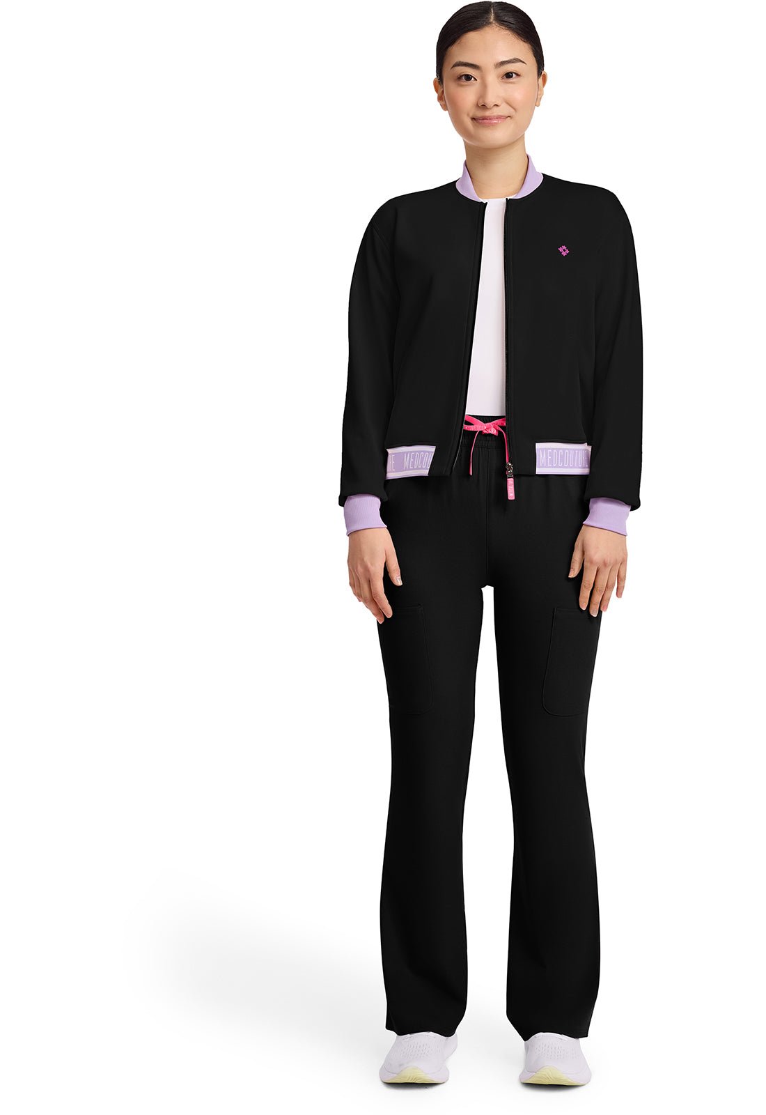 Med Couture Amp Scrubs Bomber Jacket MC304 - Scrubs Select