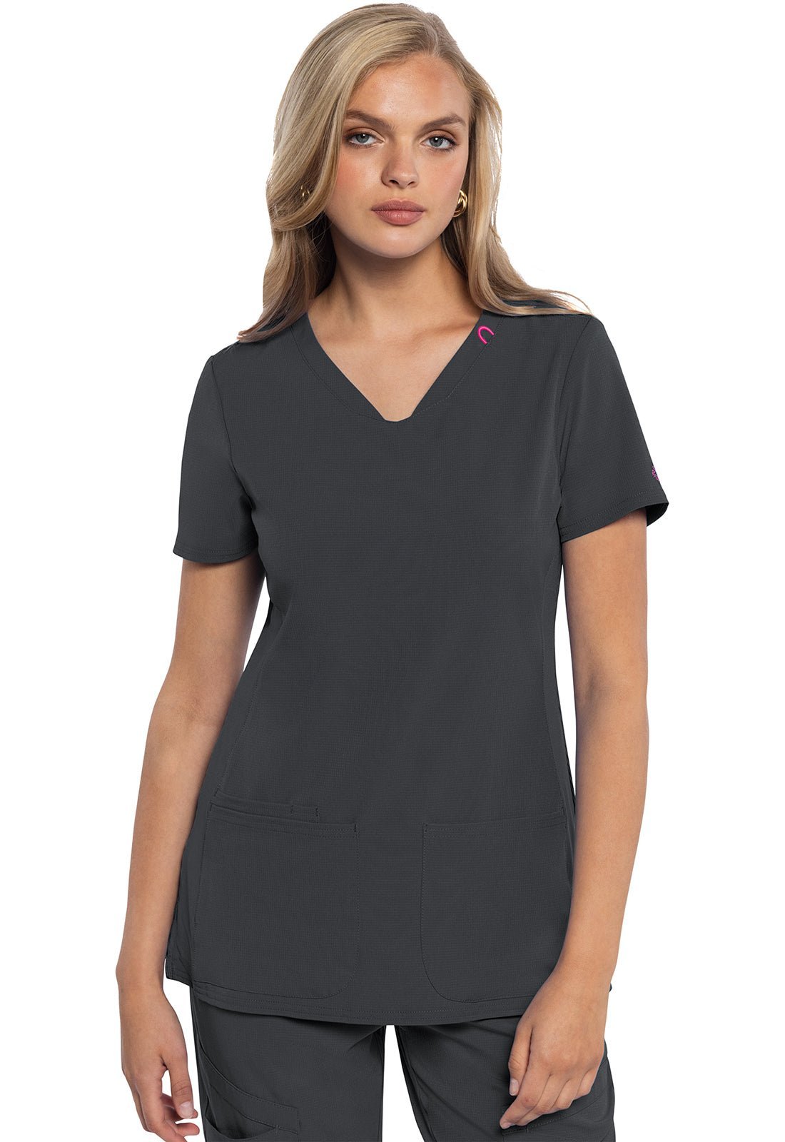 Med Couture Amp Scrubs V Neck Top MC702 - Scrubs Select