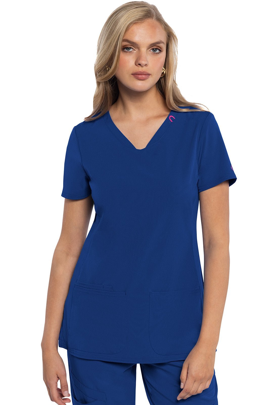 Med Couture Amp Scrubs V Neck Top MC702 - Scrubs Select