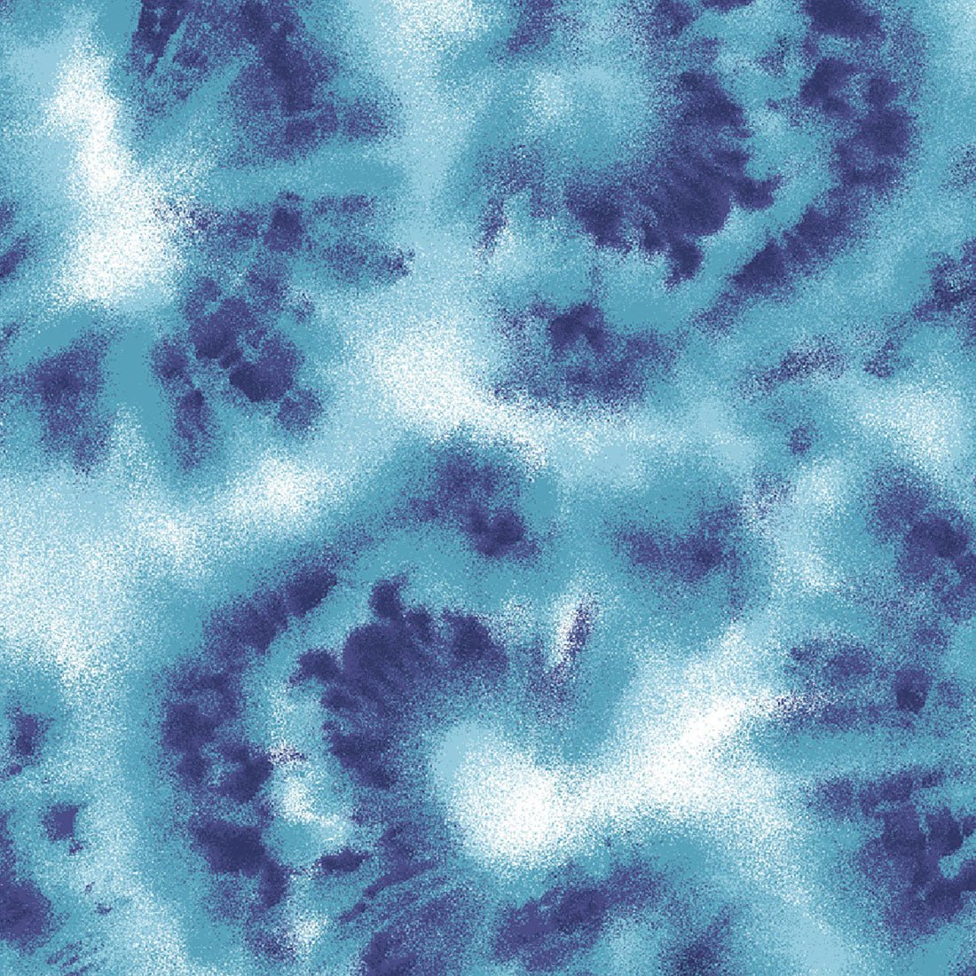 Saltwater Tie Dye Cherokee Infinity Print Round Neck Scrub Top CK609 STTD - Scrubs Select