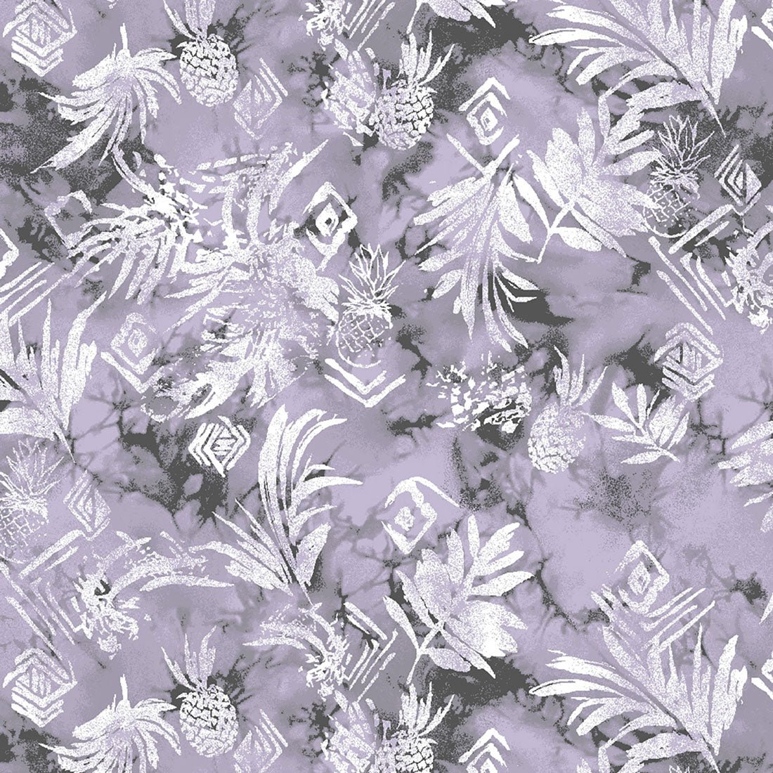 Tropic Distress Dickes EDS Print V Neck Scrub Top DK616 TPDS - Scrubs Select