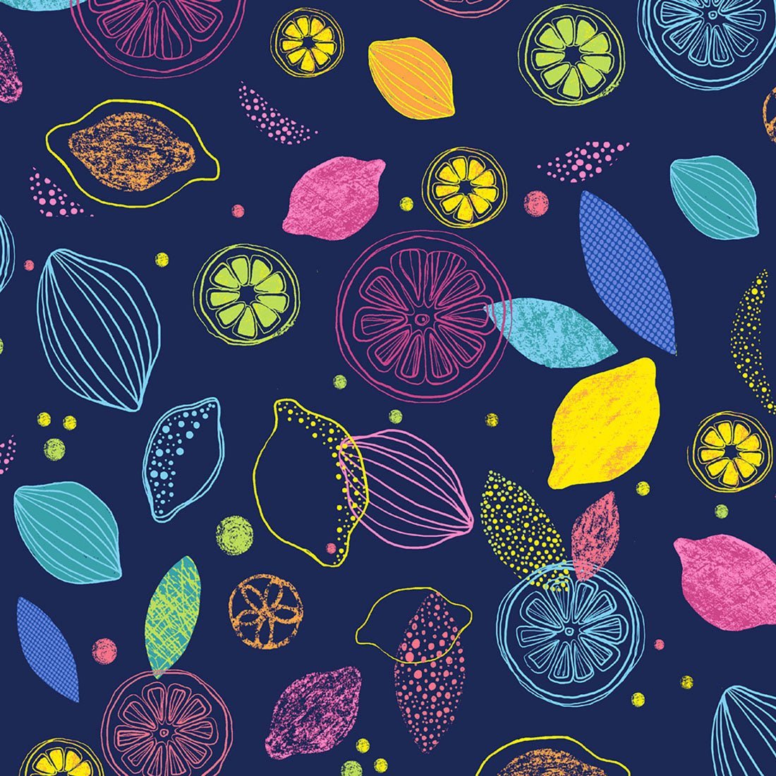 Tutti Frutti Cherokee Print V Neck Scrub Top CK857 TUFU - Scrubs Select