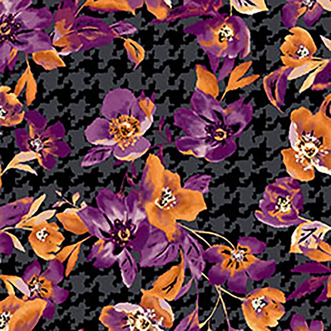 Velvet Floral Cherokee Scrubs Print V Neck Top CK856 VLFL - Scrubs Select