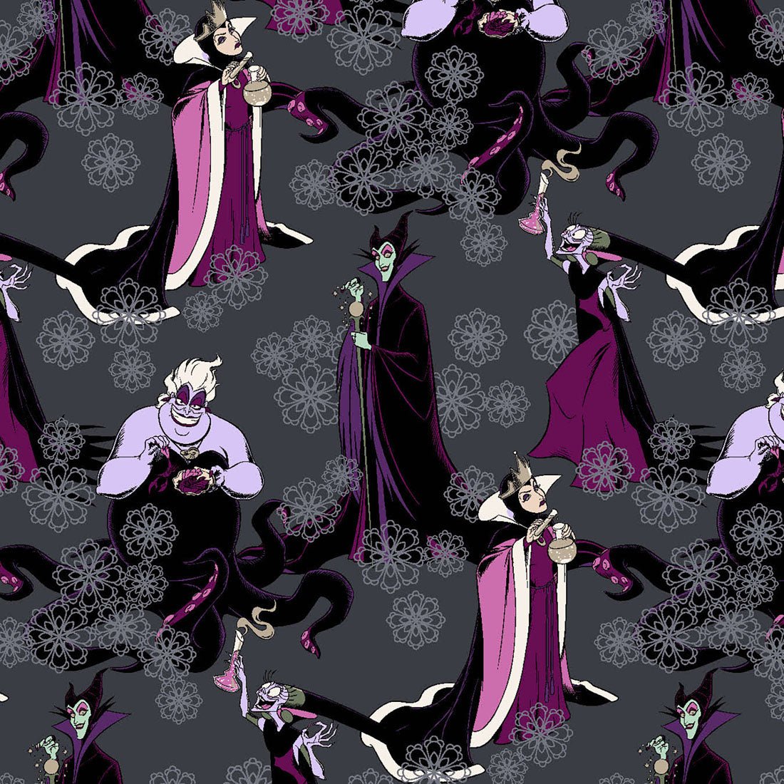 Villains Cherokee Tooniforms Licensed Disney V Neck Scrub Top TF626 VIVM - Scrubs Select