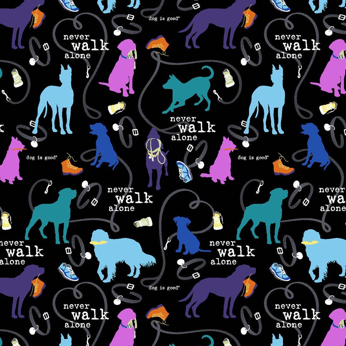 Walking Buddy Tooniforms Licensed Dog Is Good V Neck Scrub Top TF737 OGWB - Scrubs Select