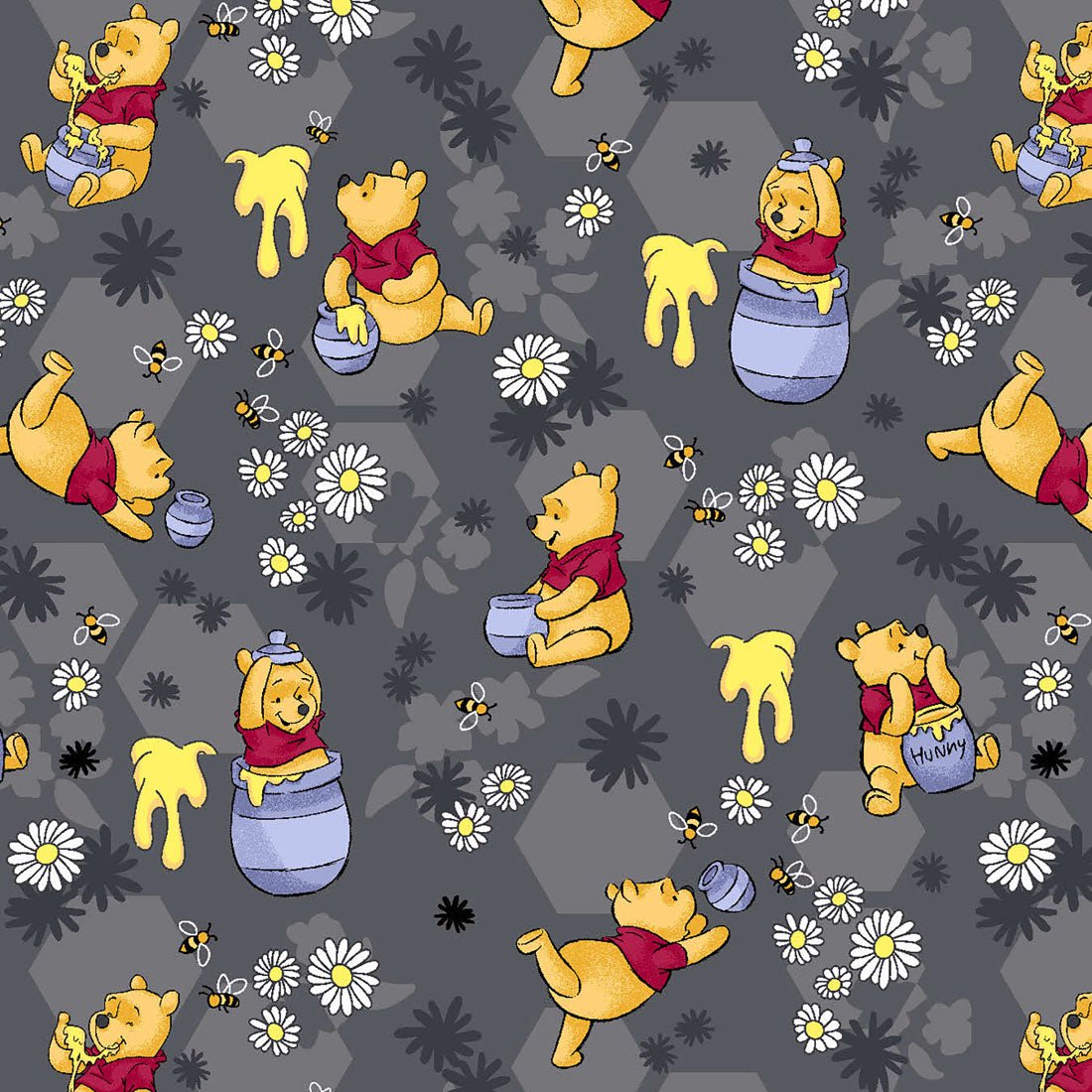 Winnie The Pooh Tooniforms Licensed Disney V Neck Scrub Top TF796 PHXB - Scrubs Select