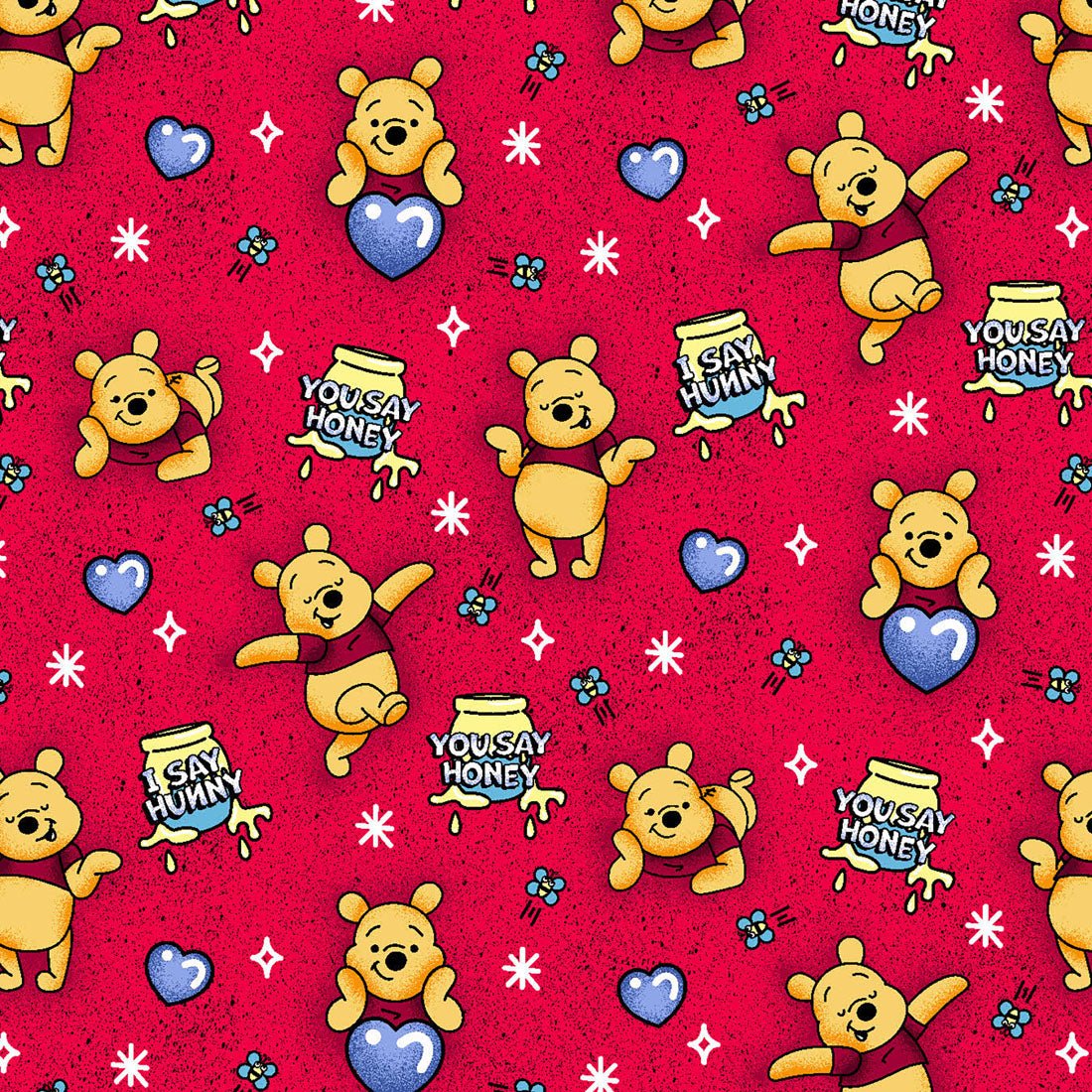 Winnie The Pooh Tooniforms Licensed Disney V Neck Scrub Top TF796 PHYX - Scrubs Select