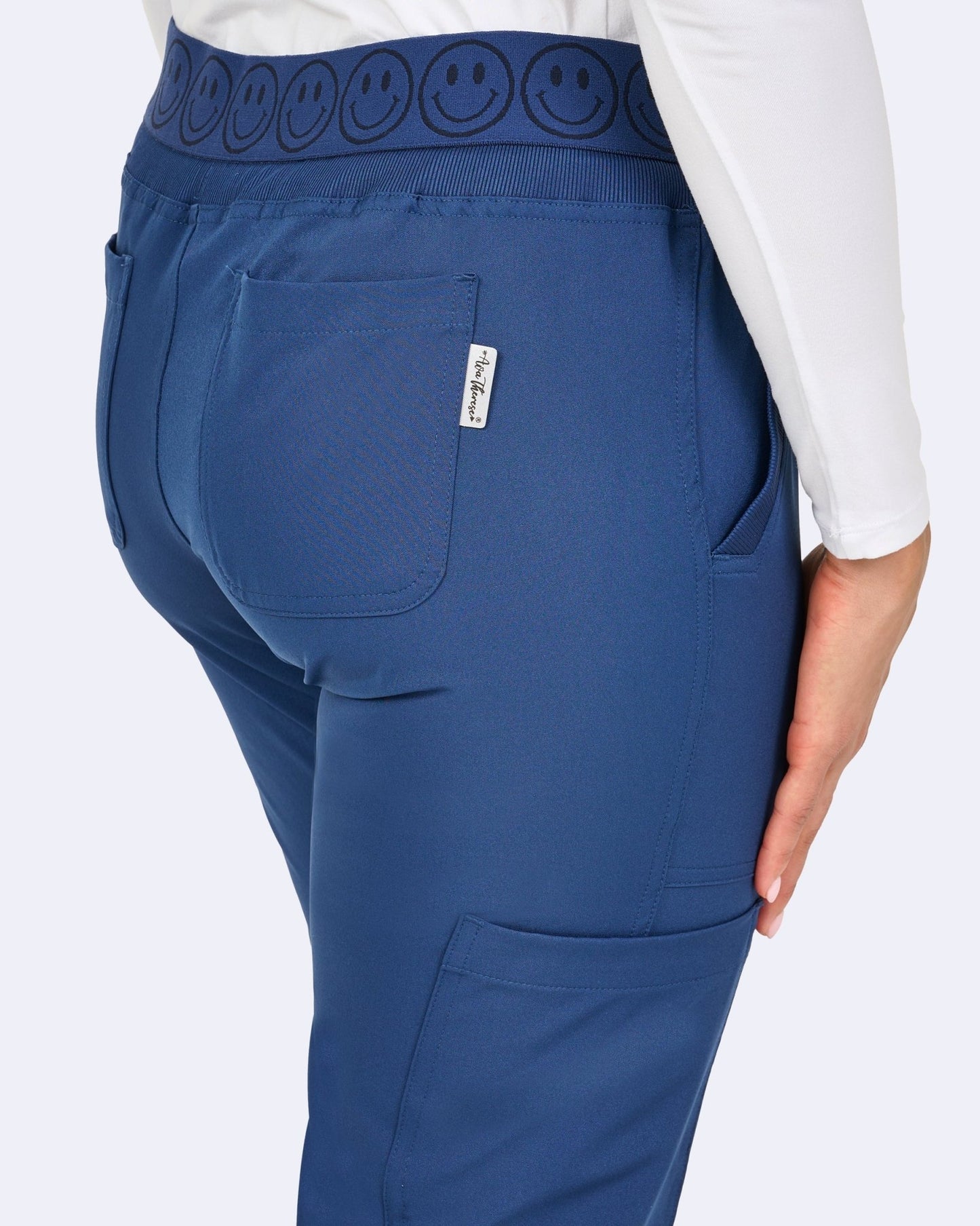 Zavate Ava Therese Smile Jogger Scrub Pant 3080 - Scrubs Select