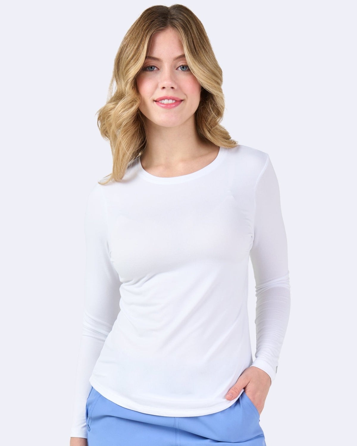 Zavate Scrubs Tiffany Knit Tee 1193 - Scrubs Select