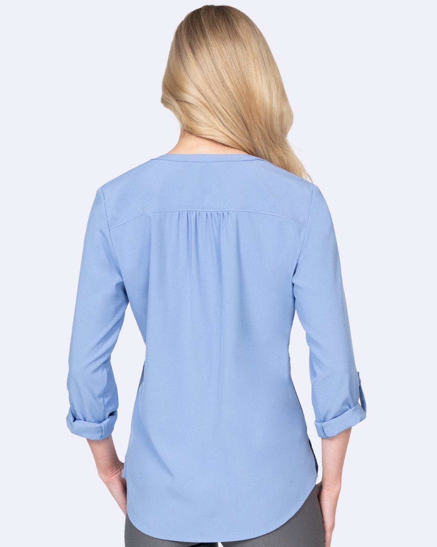 Zavate Split Neck Scrub Top 1035 - Scrubs Select