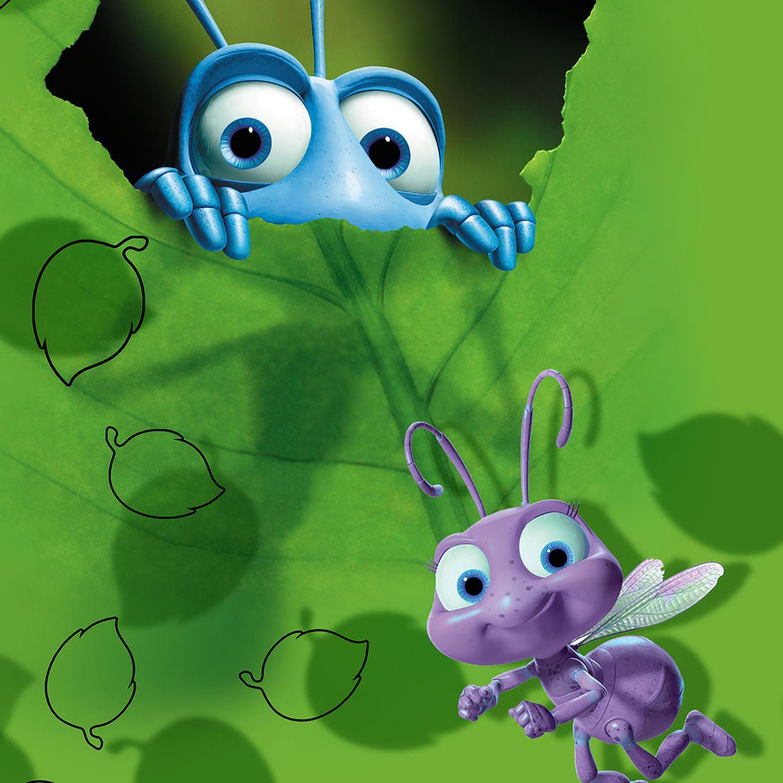 A Bug's Life Tooniforms Licensed V Neck Scrub Top TF637 BFFD - Scrubs Select