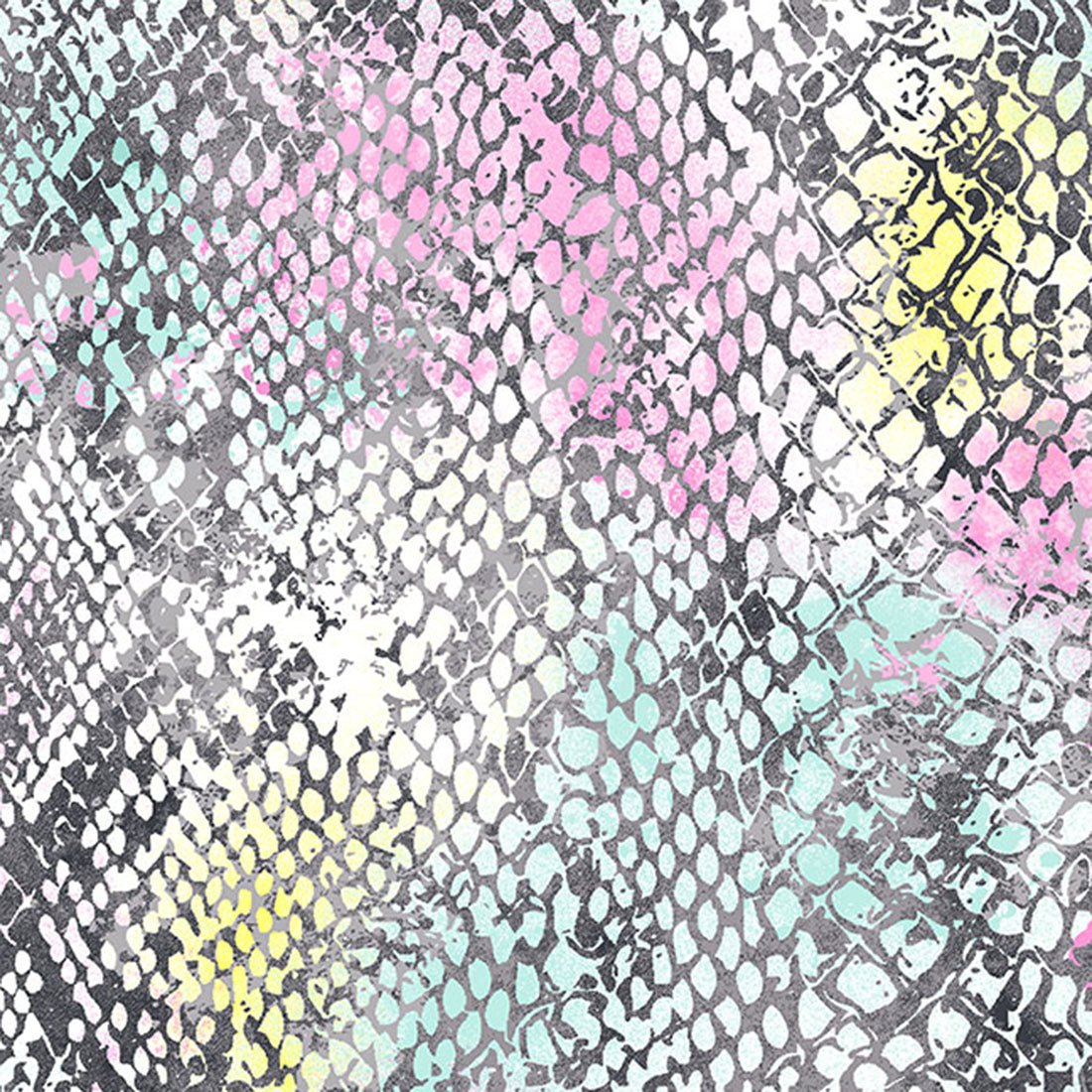 Abstract HeartSoul Print Round Neck Scrub Top HS800 STHS - Scrubs Select