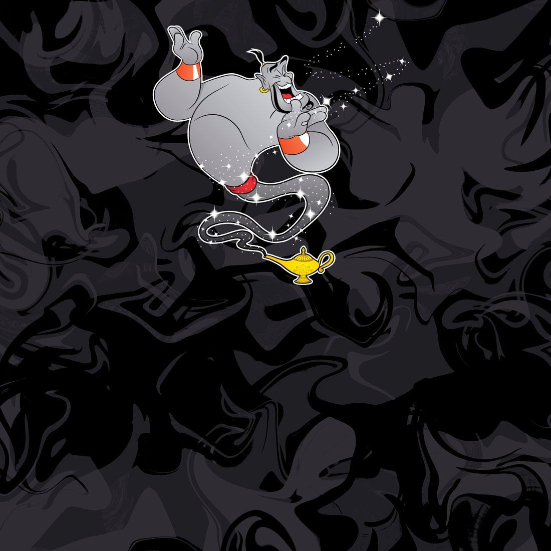 Aladdin Tooniforms Disney Men's V Neck Scrub Top TF700 ADTW - Scrubs Select