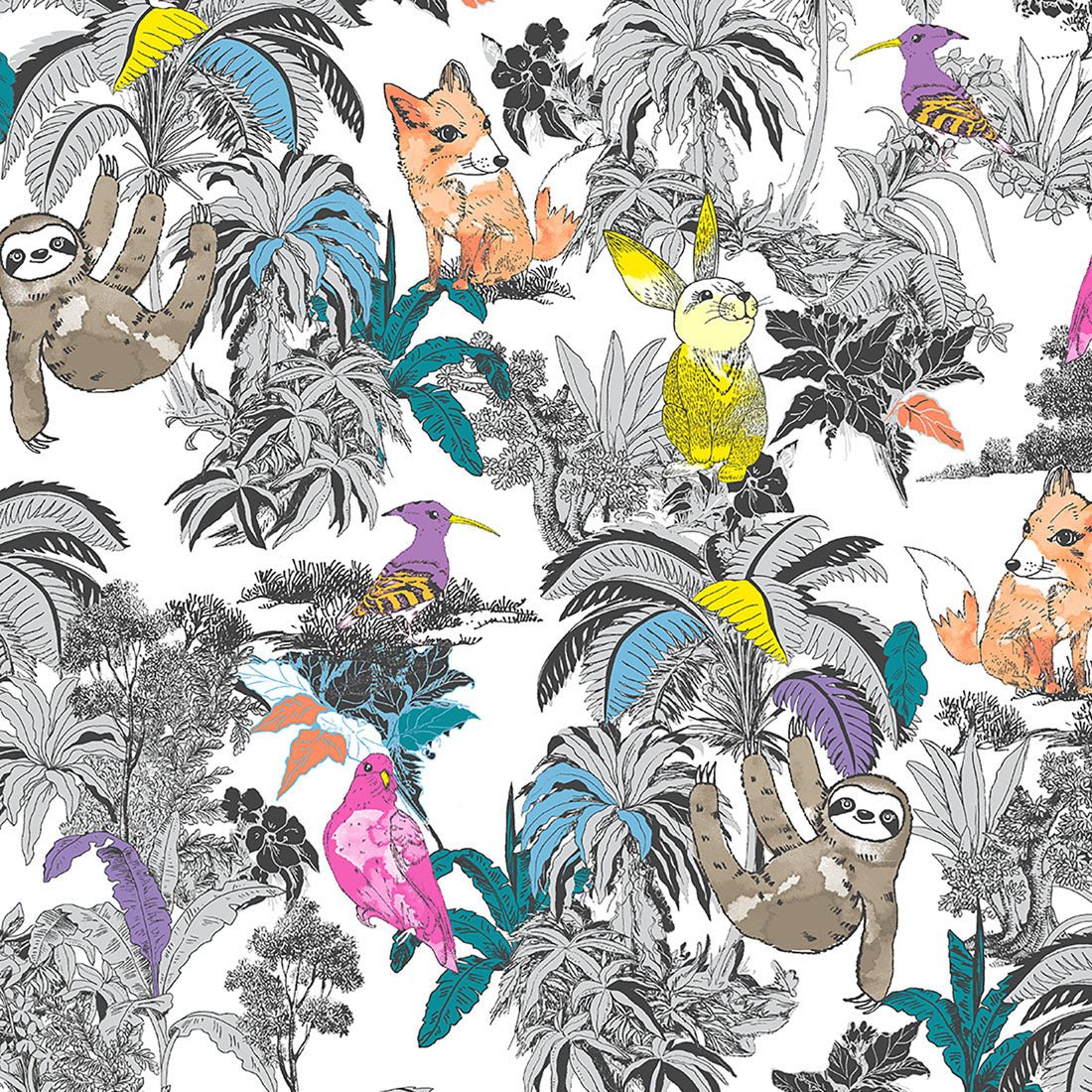 Animal Dickies EDS Print V Neck Scrub Top DK704 JGBD - Scrubs Select