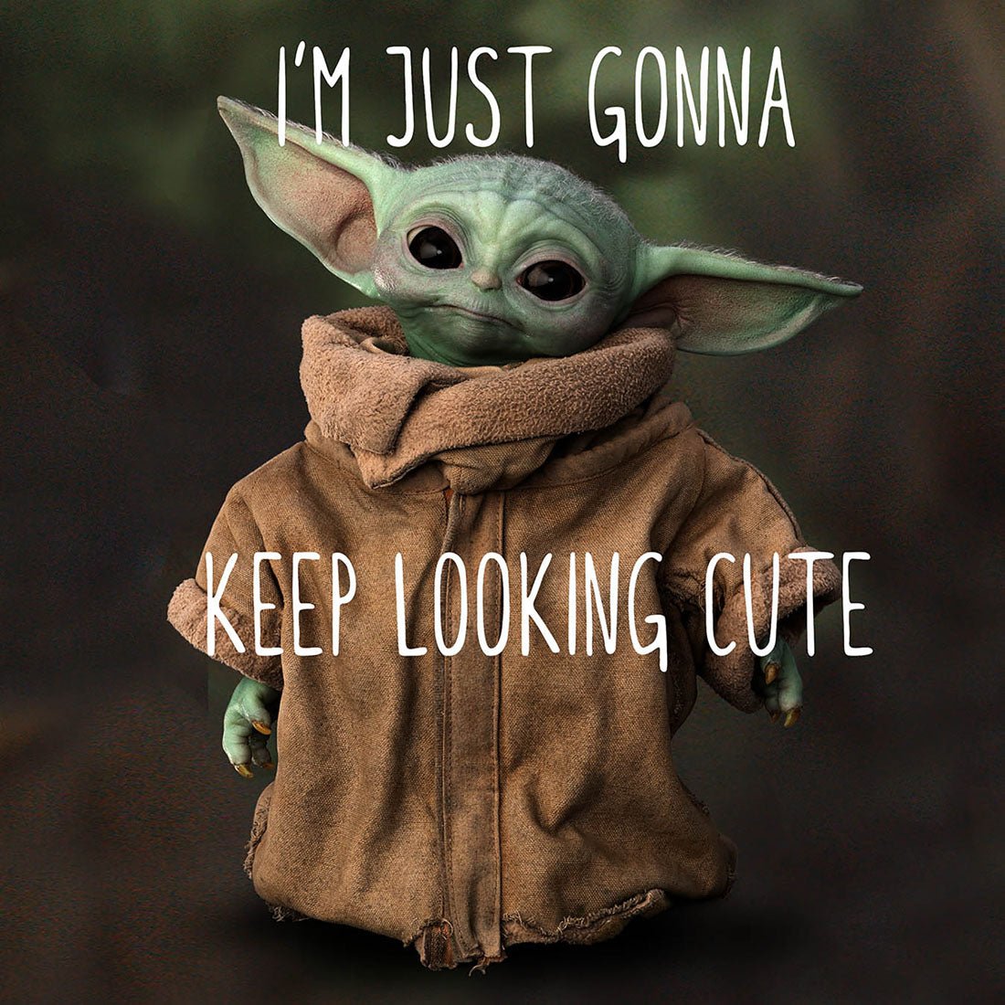 Baby Yoda Cherokee Tooniforms Licensed Star Wars V Neck Scrub Top TF637 MDKC - Scrubs Select