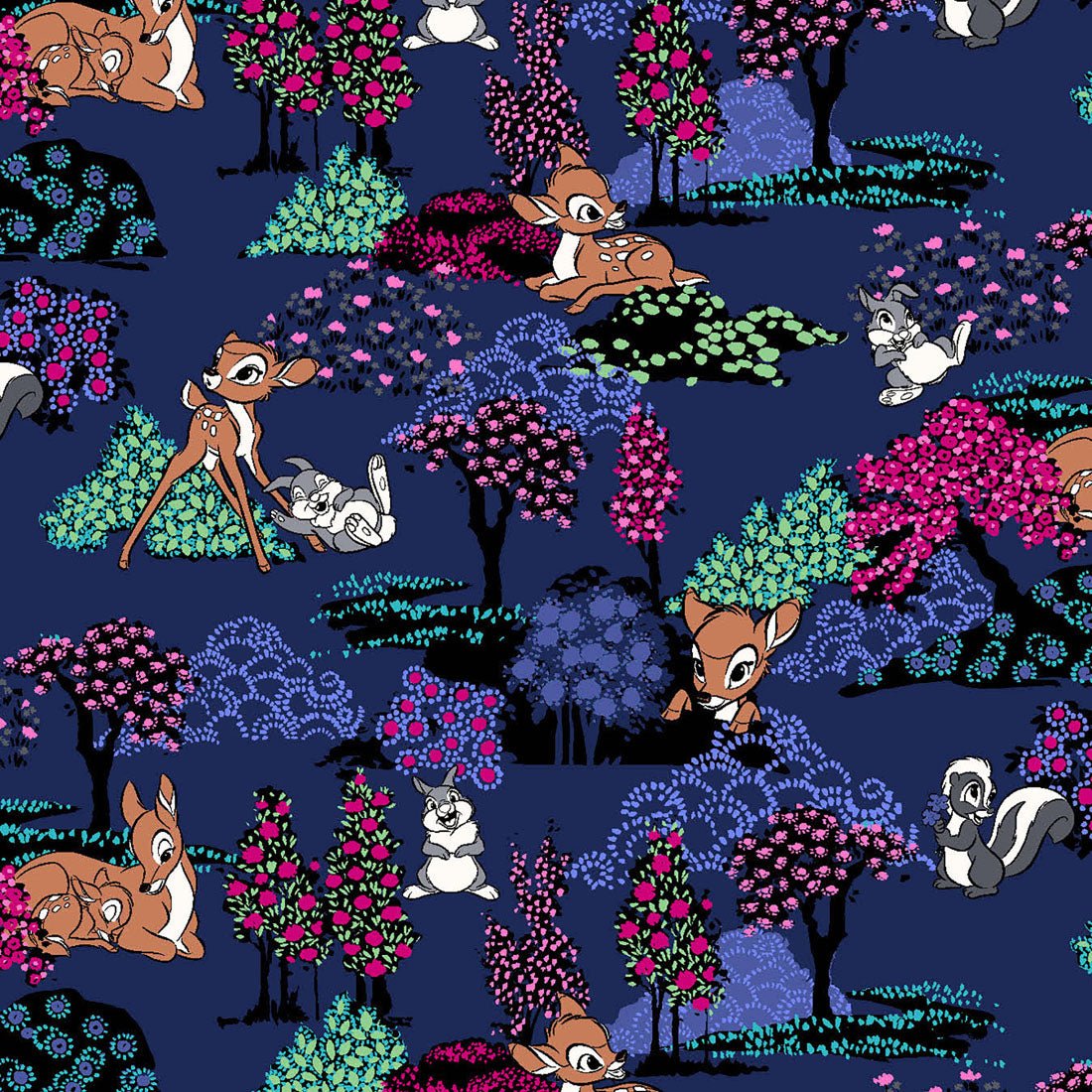 Bambi Tooniforms Licensed V Neck Scrub Top TF737 BAWG - Scrubs Select