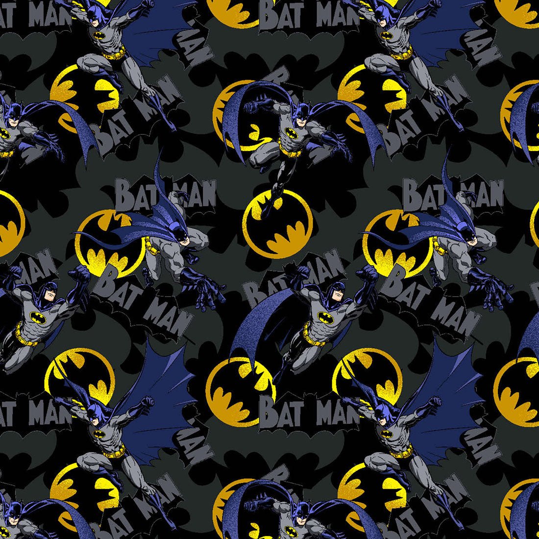 Batman Tooniforms Licensed Men's V-Neck Scrub Top TF730 DMDM - Scrubs Select