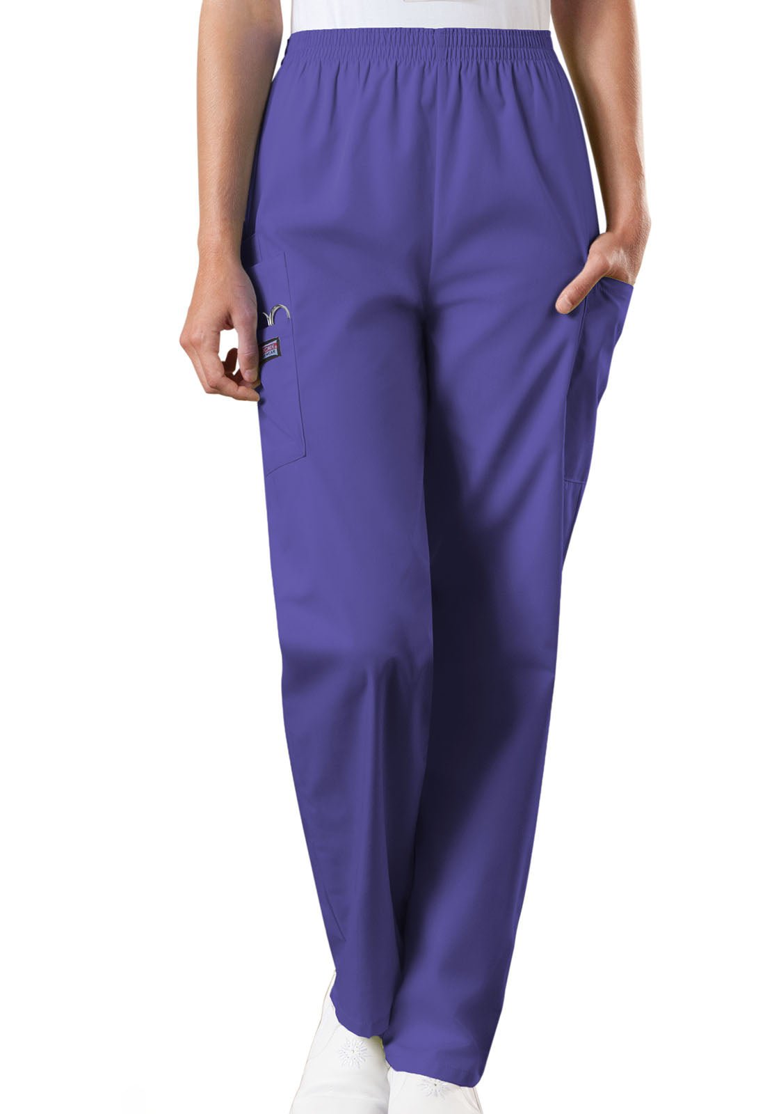Cherokee WW Originals Cargo Pant 4200 in Grape, Hunter, Pewter, Red - Scrubs Select