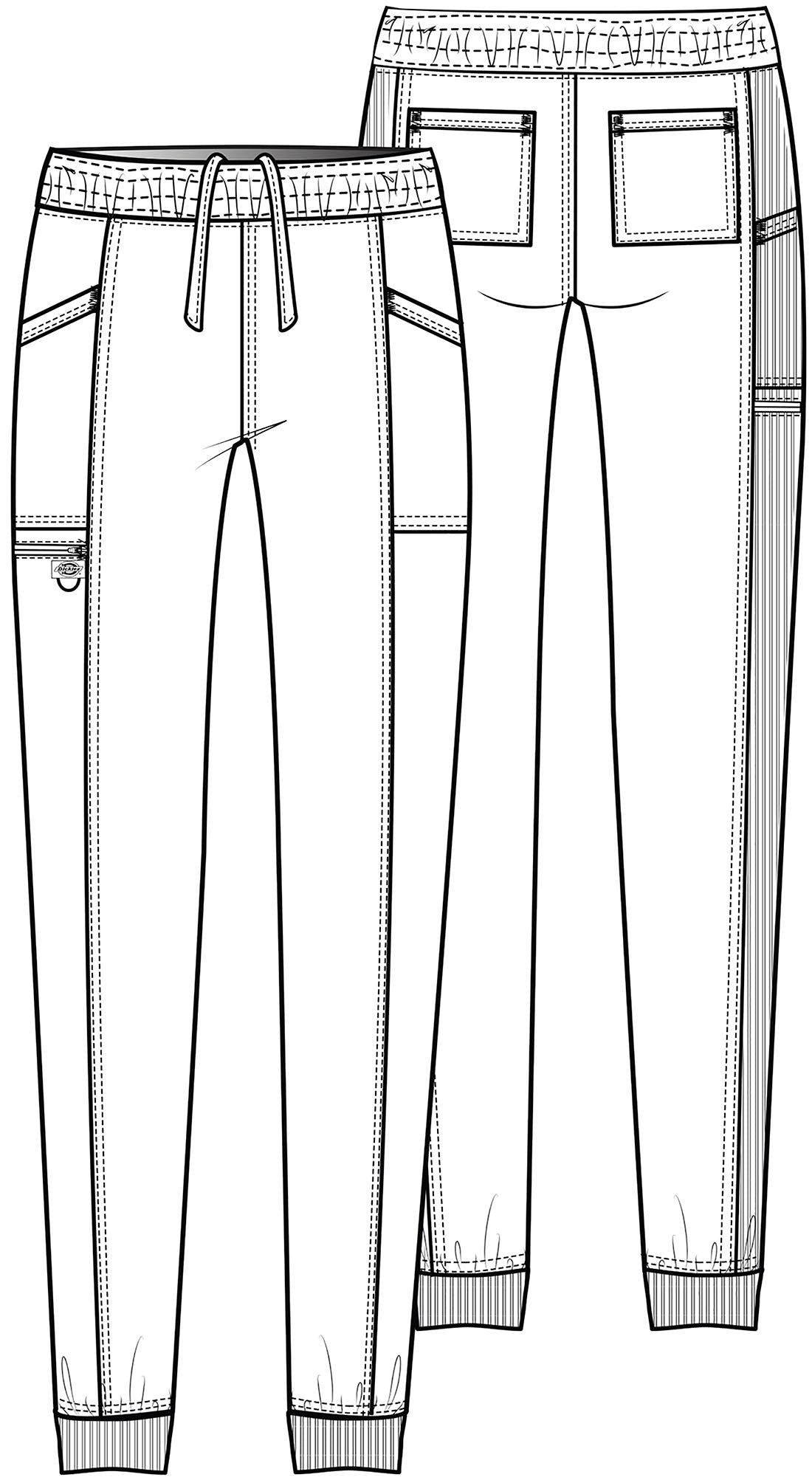 Dickies Balance Scrubs Jogger Pant DK155 in Black, Navy, Pewter, Royal - Scrubs Select