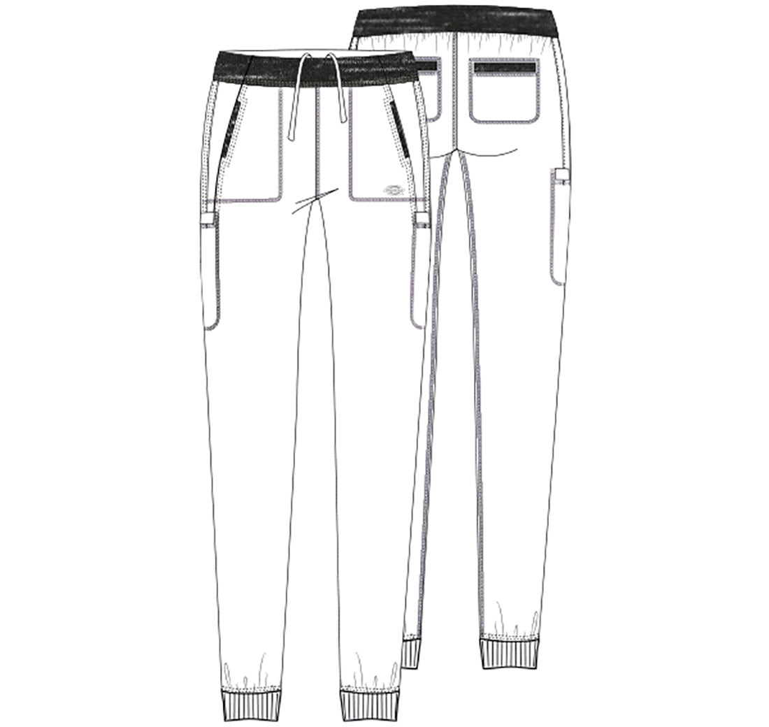 Dickies Dynamix Jogger Pant DK185 in Black, Navy, Pewter, Royal - Scrubs Select