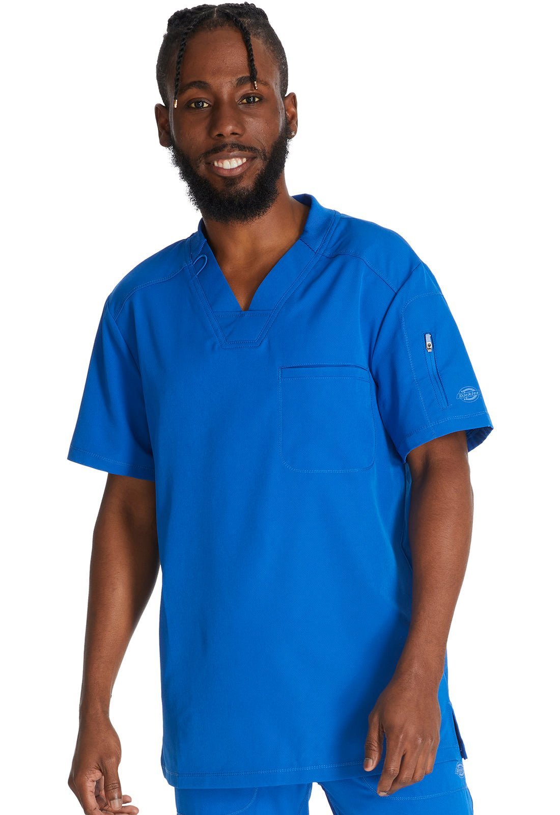 Dickies Dynamix Scrubs Men's Tuckable V Neck Top DK610 - Scrubs Select