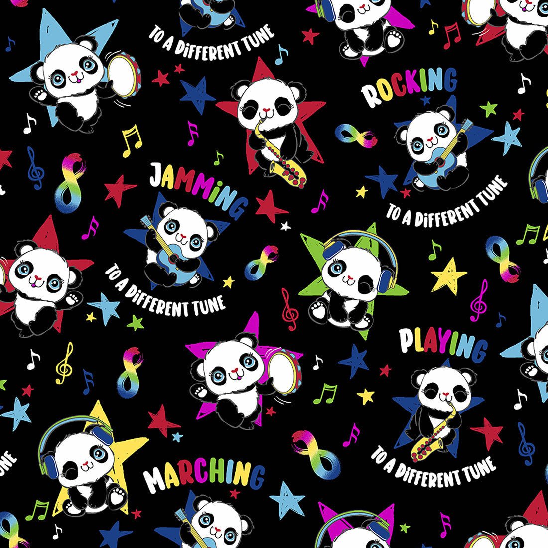 Different Tune Dickies Autism Awareness Print Snap Front Scrub Jacket DK309 DFTN - Scrubs Select