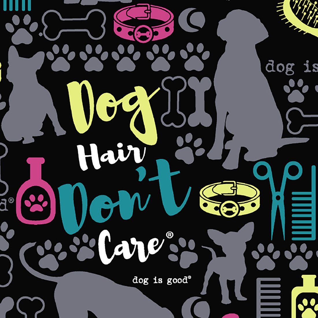 Dog Cherokee Dog is Good Print V Neck Scrub Top CK637 OGDC - Scrubs Select