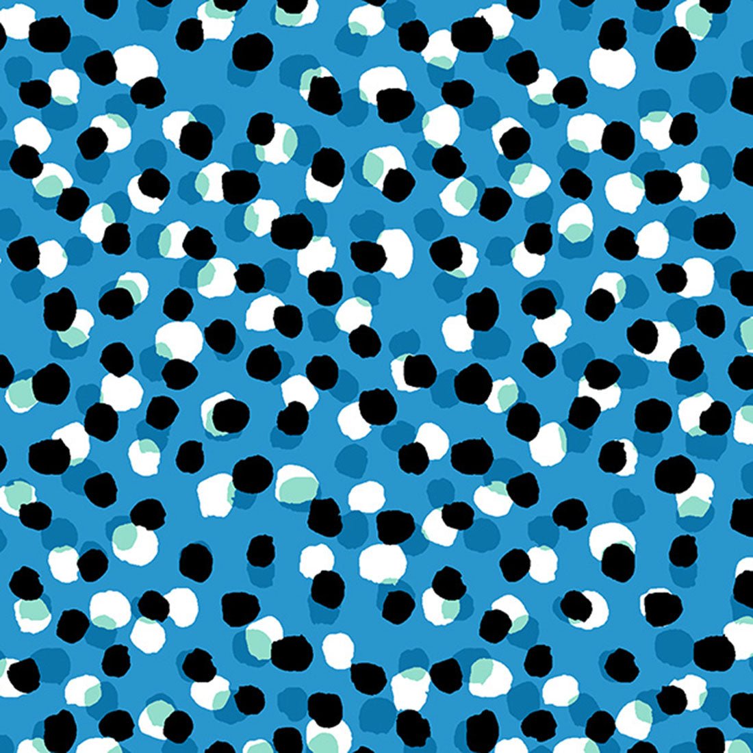 Dots Cherokee Infinity Print V Neck Scrub Top CK654 DFDO - Scrubs Select