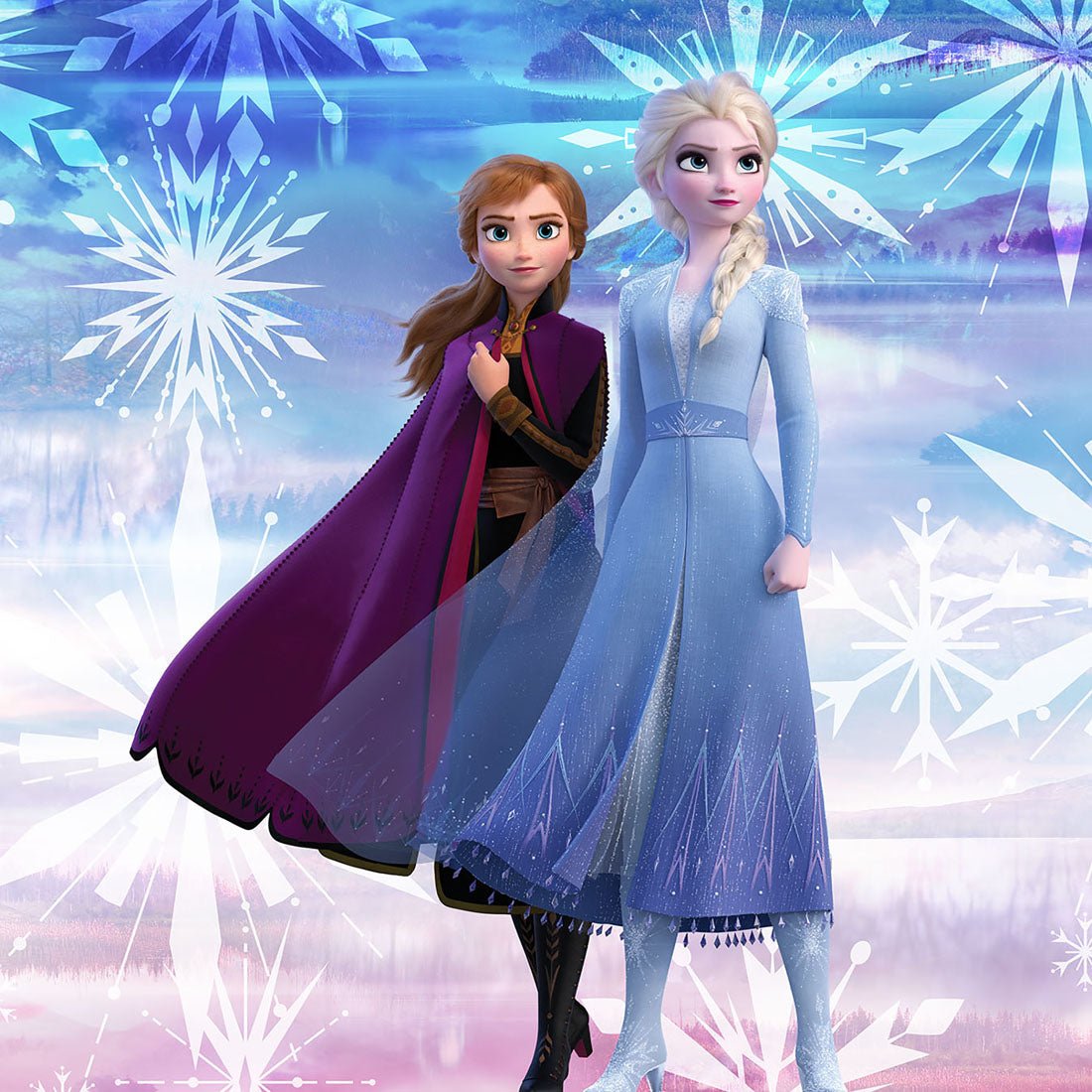 Elsa Anna Tooniforms Licensed Disney Frozen V Neck Scrub Top TF627 FZSI - Scrubs Select