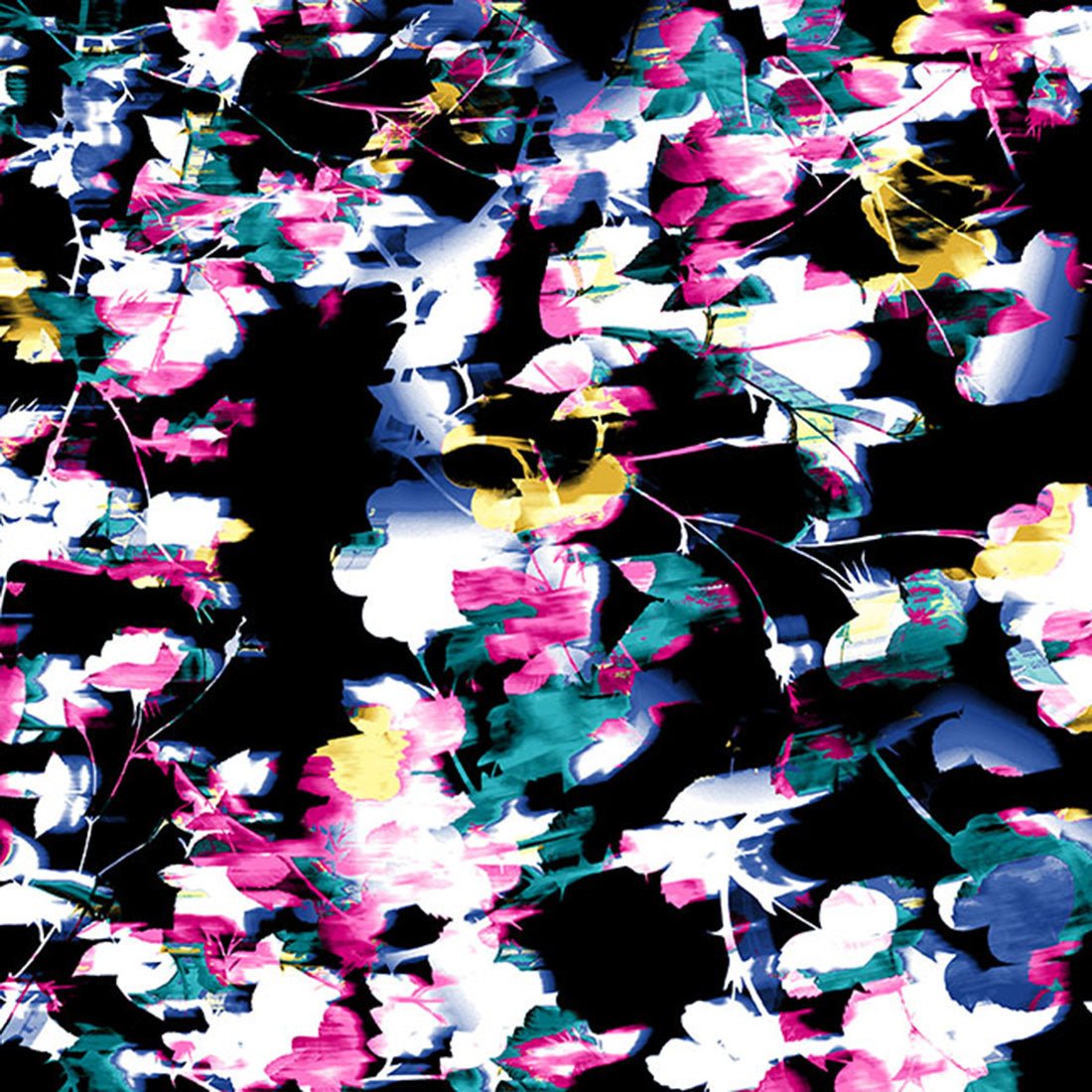 Floral Print V Neck Scrub Top DK732 FLMT - Scrubs Select