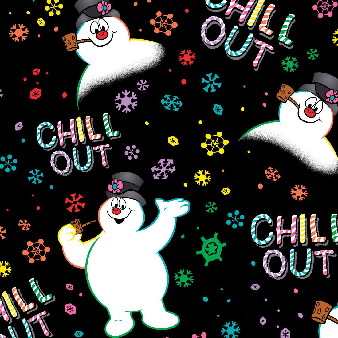 Frosty The Snowman Tooniforms V Neck Scrub Top TF614 FRCIC - Scrubs Select