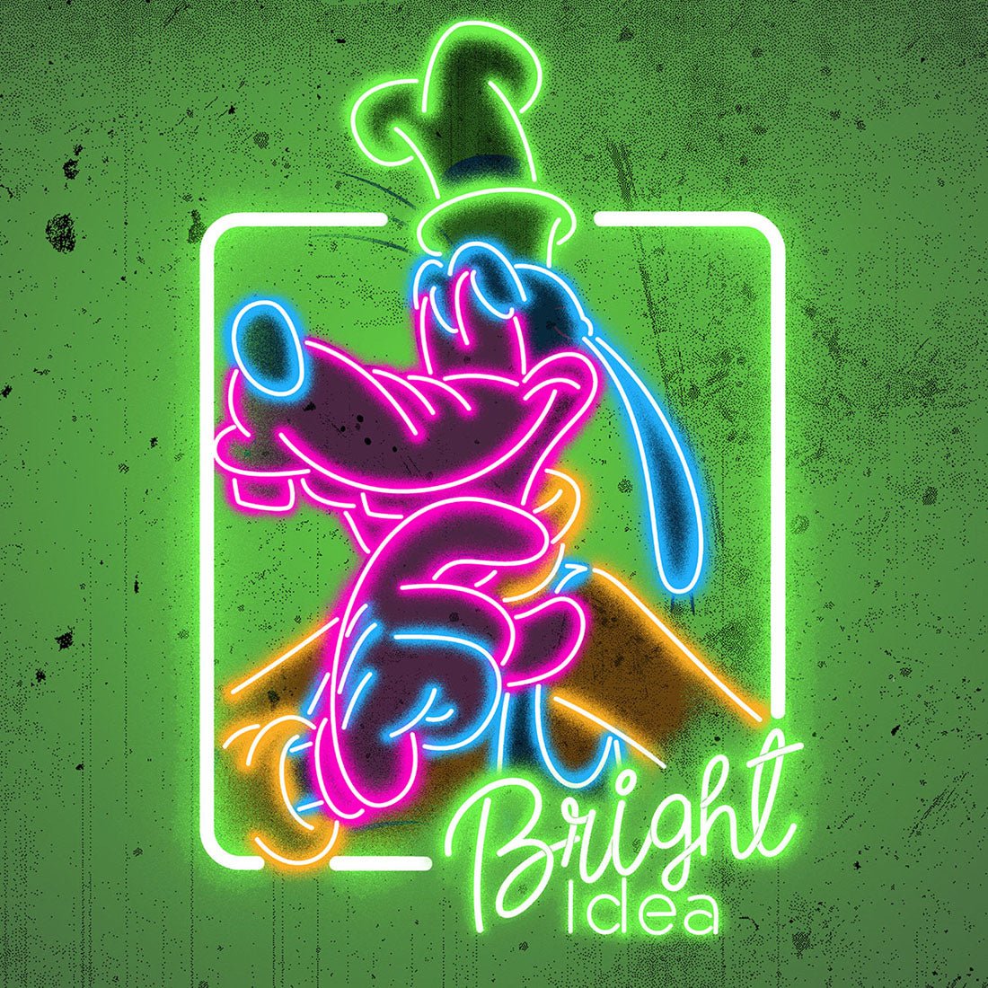 Goofy Cherokee Tooniforms Disney Men's V Neck Scrubs Top TF712 MKFY - Scrubs Select