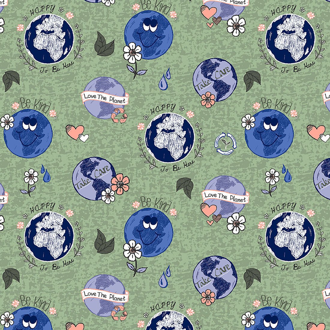 Happy To Be Here Dickies Print EDS V Neck Scrub Top DK717 HTBH - Scrubs Select